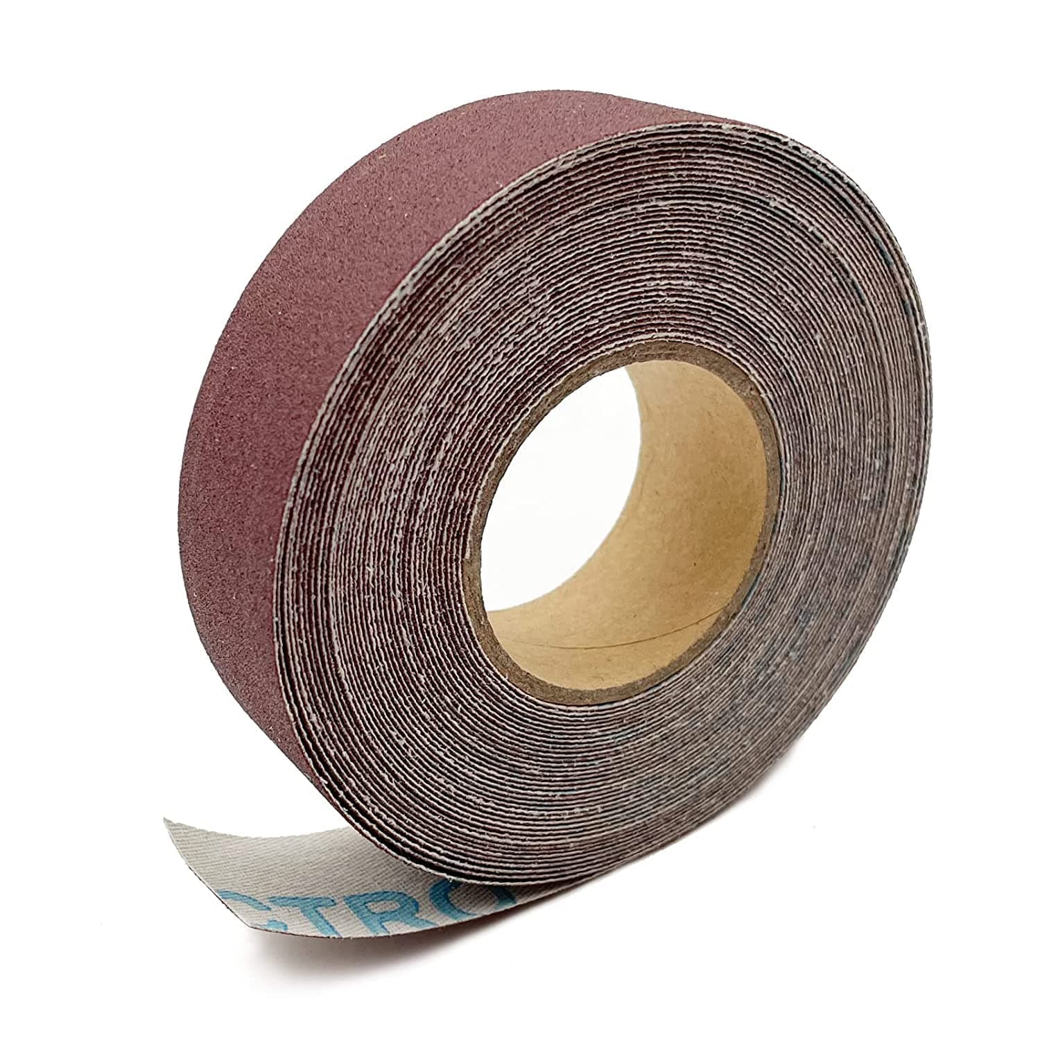 – 240 Grit Continuous Sandpaper Roll 2.54cm x 8m Emery Cloth Aluminium Oxide Abrasive Sandpaper Roll Drum Sander Sandpaper Rolls for Wood Furniture Finishing Metal Sanding Automotive Polishing