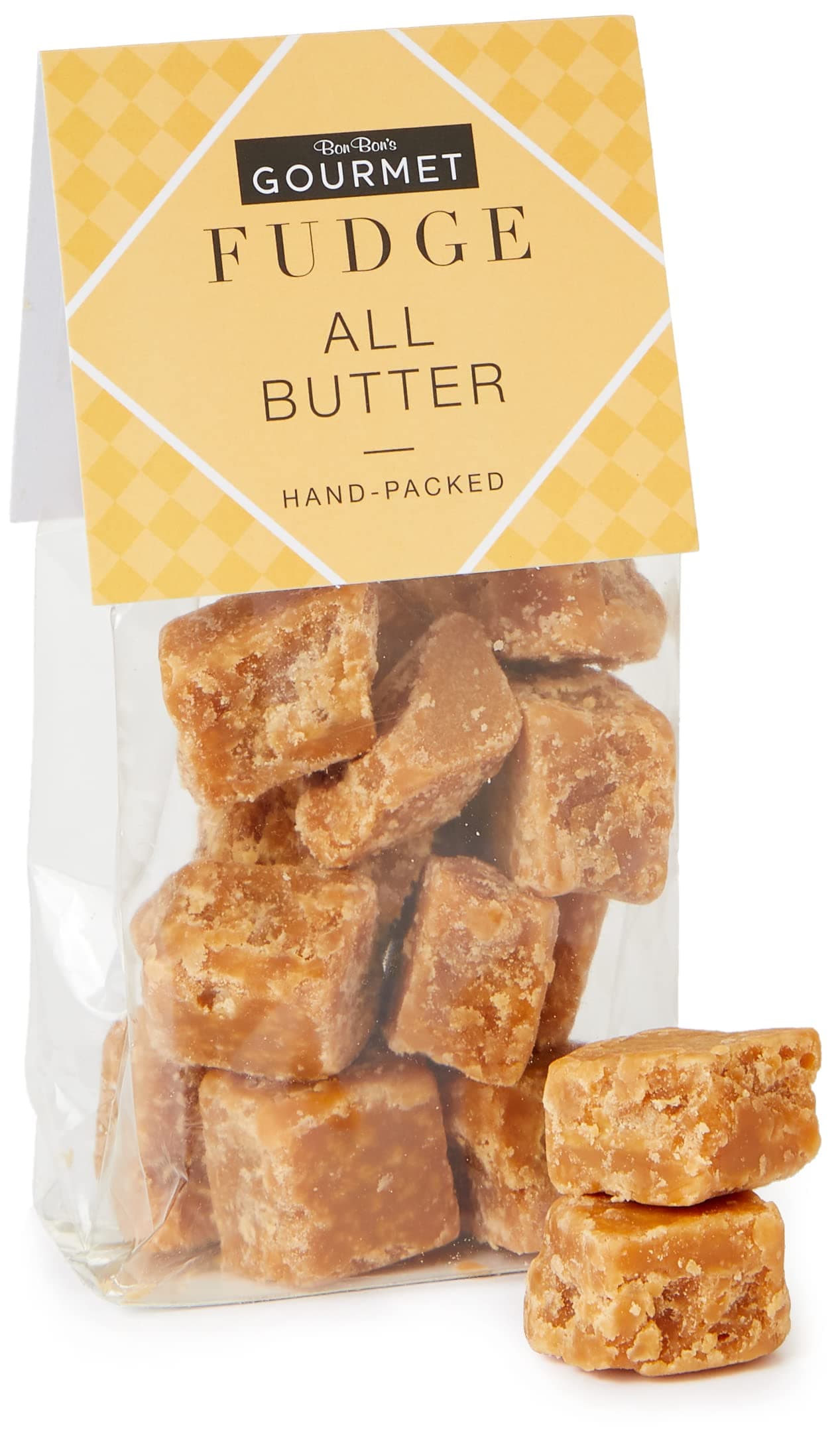 Gourmet All Butter Fudge - Artisanal Small Batch Production Hand Packaged Premium Quality Ingredients Delicious Flavour Great Gift Idea Luxury Confectionery Vegetarian - 150 g Pack