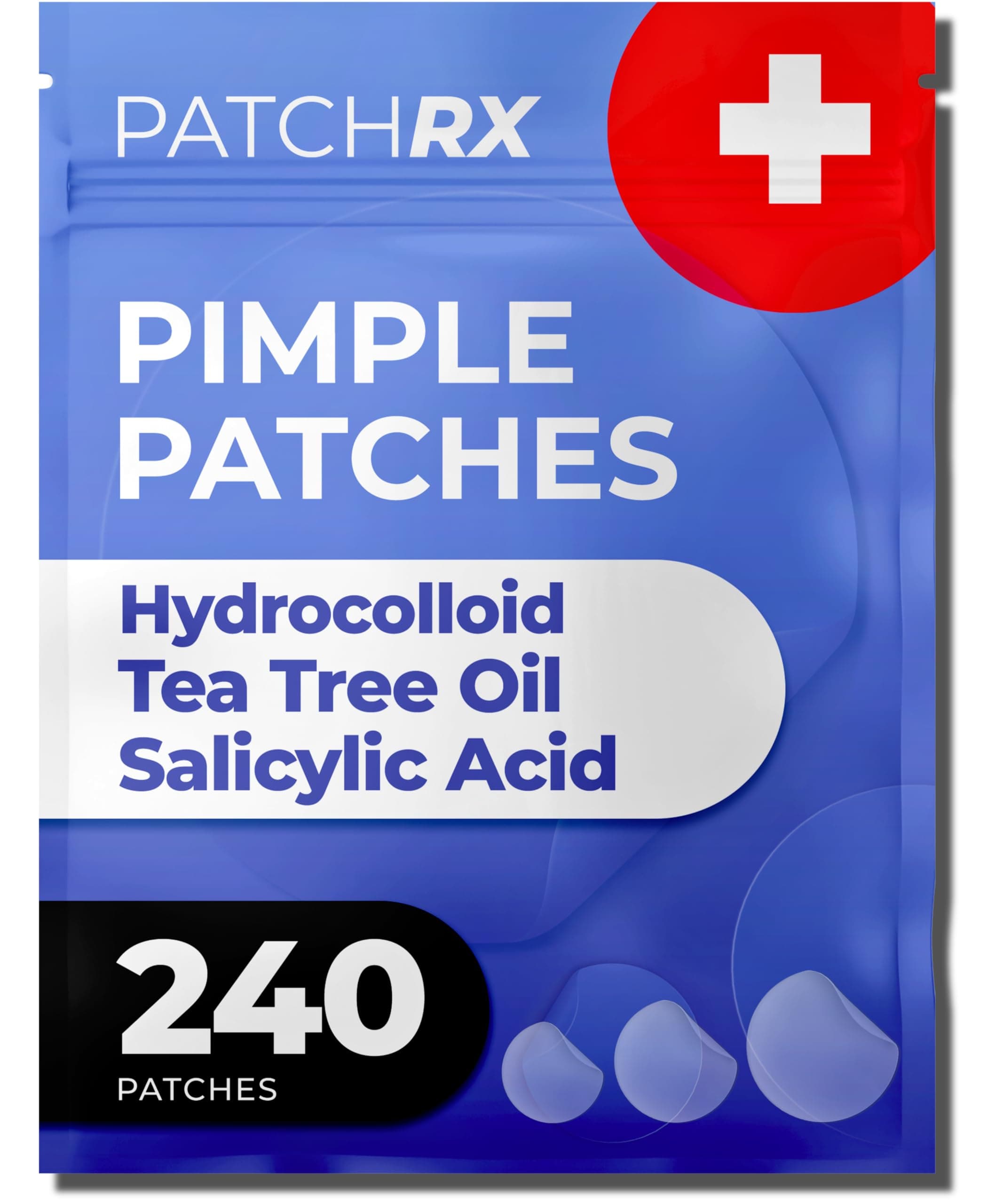 Facial Acne Patch (240 Patches), Hydrocolloid Acne Patch with Tea Tree Oil & Salicylic Acid, Acne Patch Acne Sticker, Hydrocolloid Patch Acne Dot Acne Patches for Face