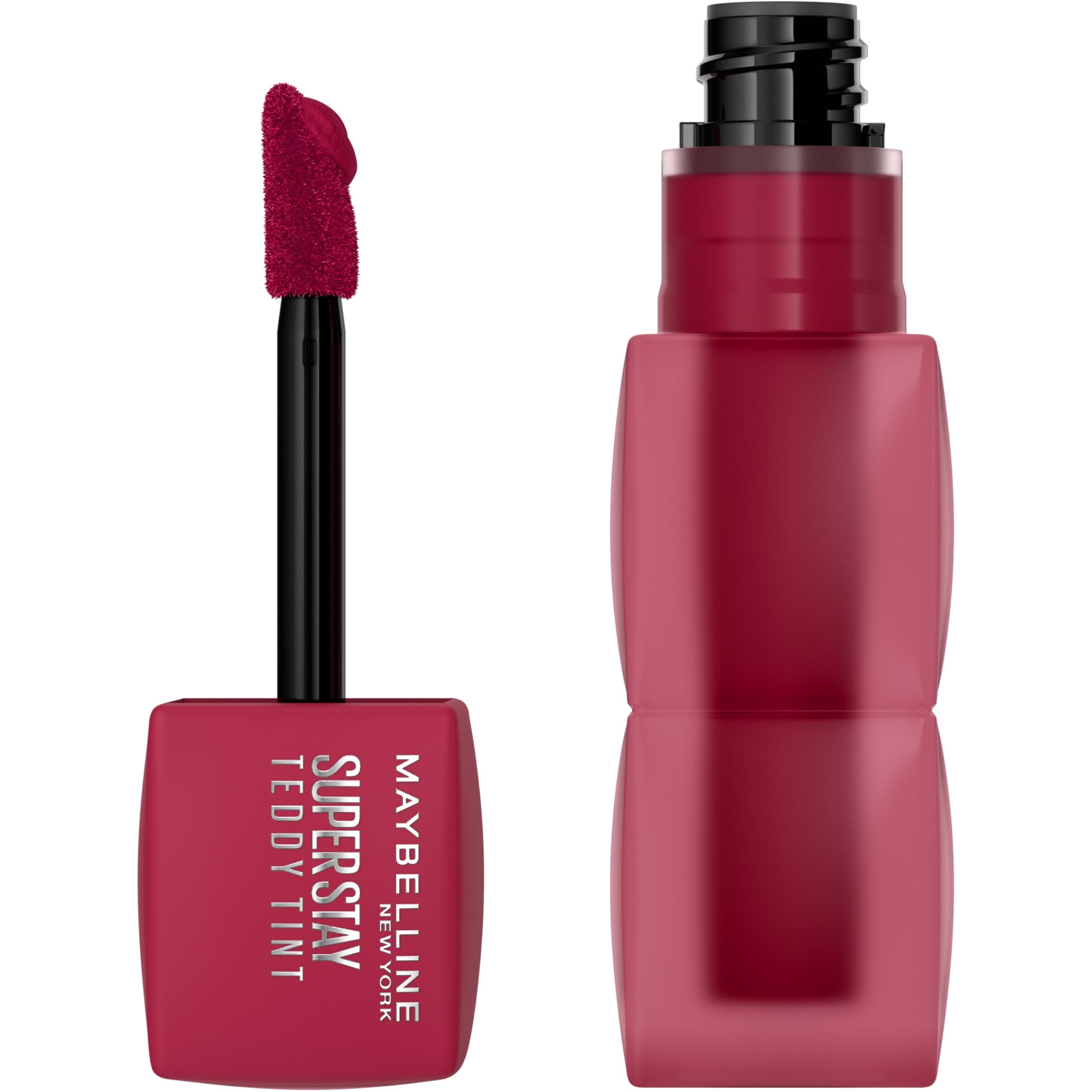 Super Stay Teddy Lip Tint, Long Lasting Matte Lipstick For Up To 12HR Wear, Wild At Heart, 1 Count
