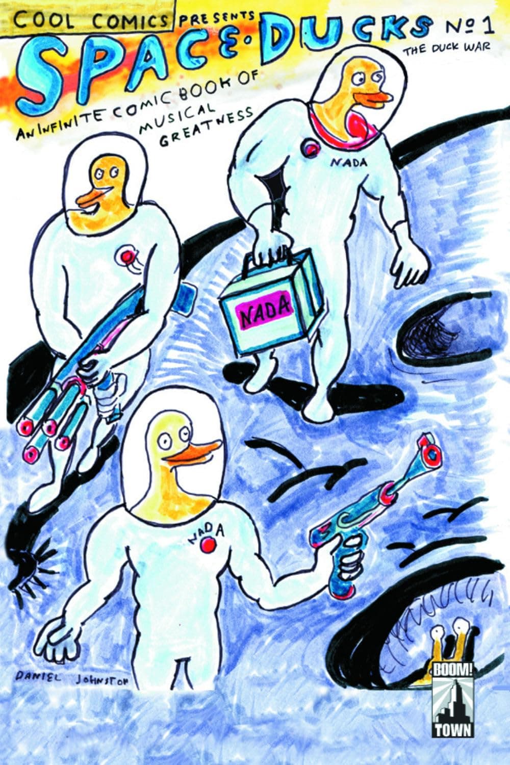 Space Ducks: An Infinite Comic Book of Musical Greatness Hardcover – May 1, 2012