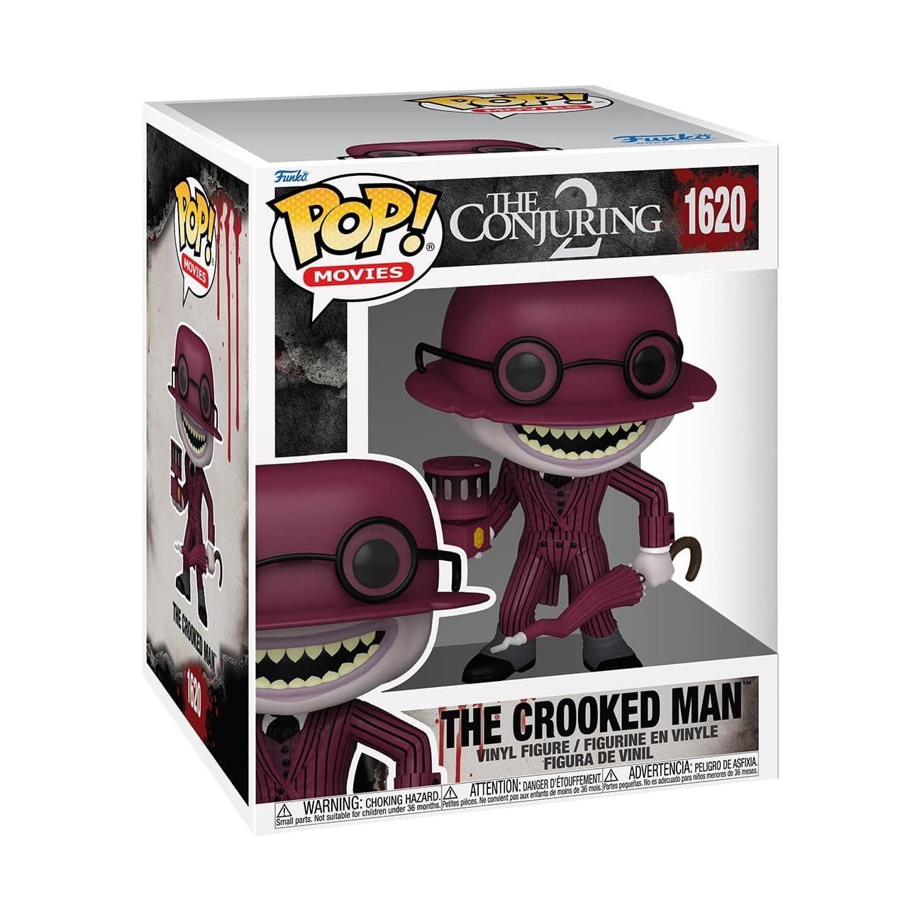 Pop! Super: The Con - The Crooked Man - The Conjuring - Vinyl Collectible Figure - Gift Idea - Official Merchandise - Toy for Children and Adults - Movies Fans - Model Figure for Collectors