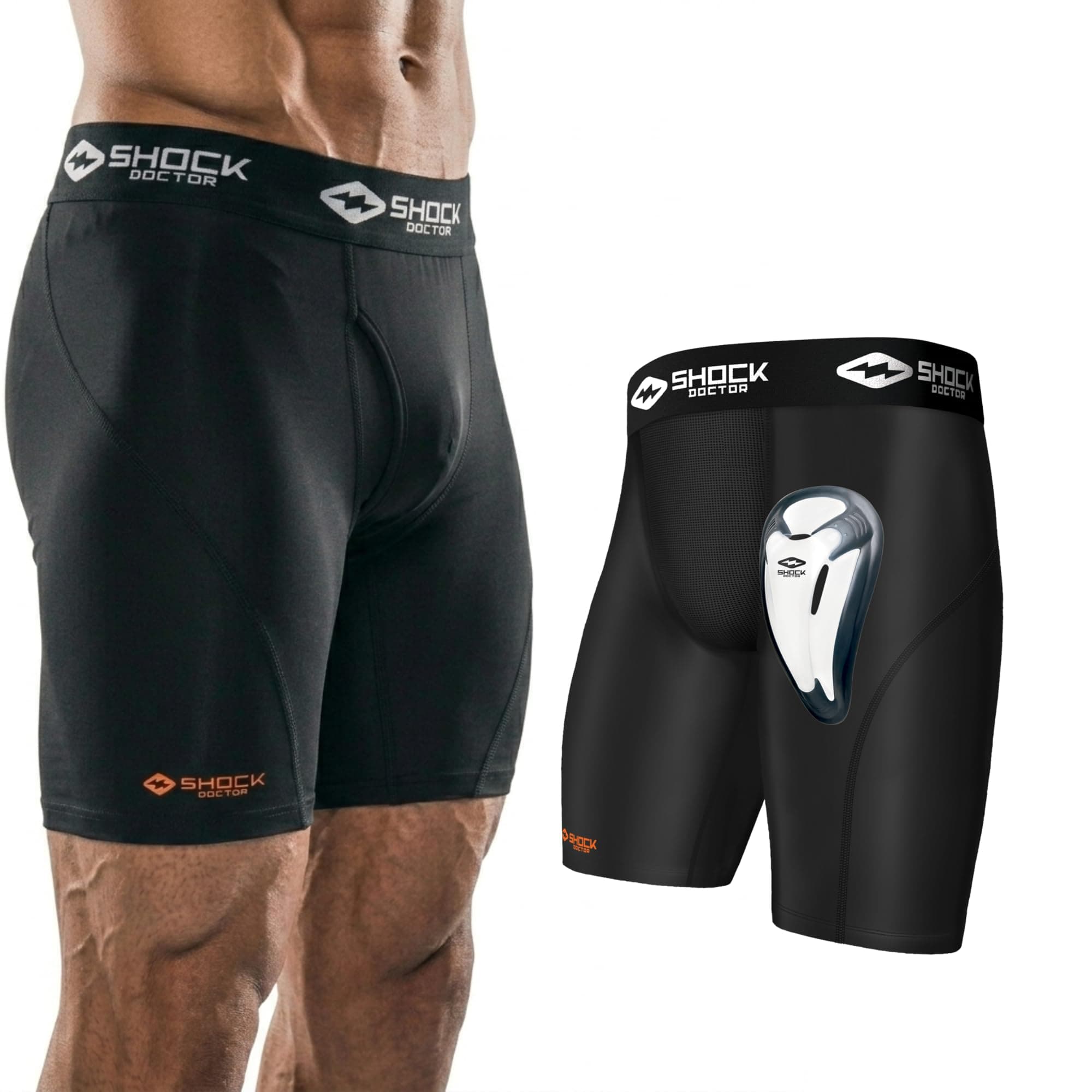 Shock Doctor mens 221 Compression short (pack of 1)