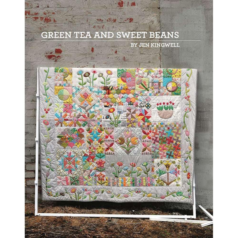 Green Tea and Sweet Beans Pattern Booklet By Jen Kingwell Designs