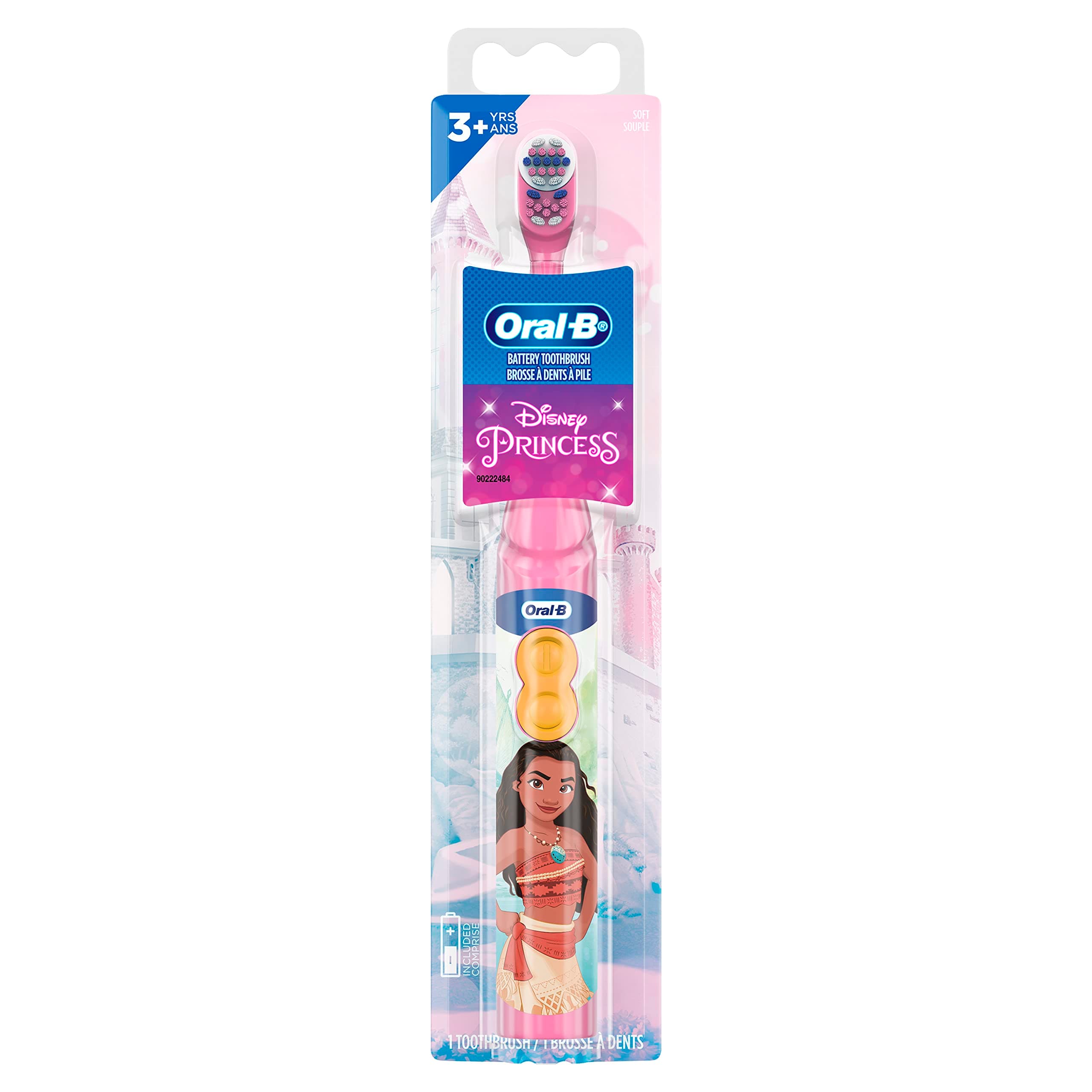 Pro-Health Stages Disney Princess Battery Power Kids Electric Toothbrush (Packaging May Vary)