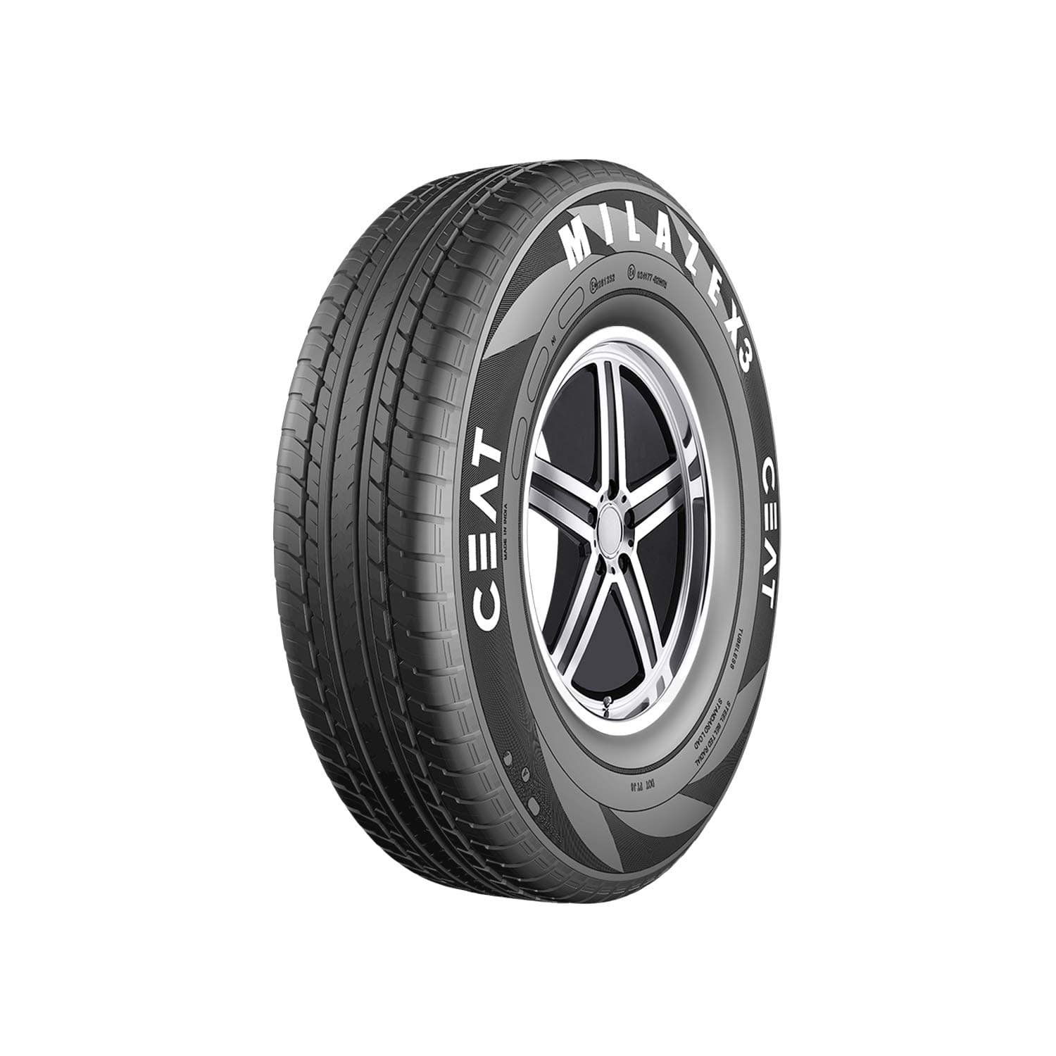 Ceat Fuelsmarrt 165/70 R14 81T Tubeless Car Tyre (104435 )