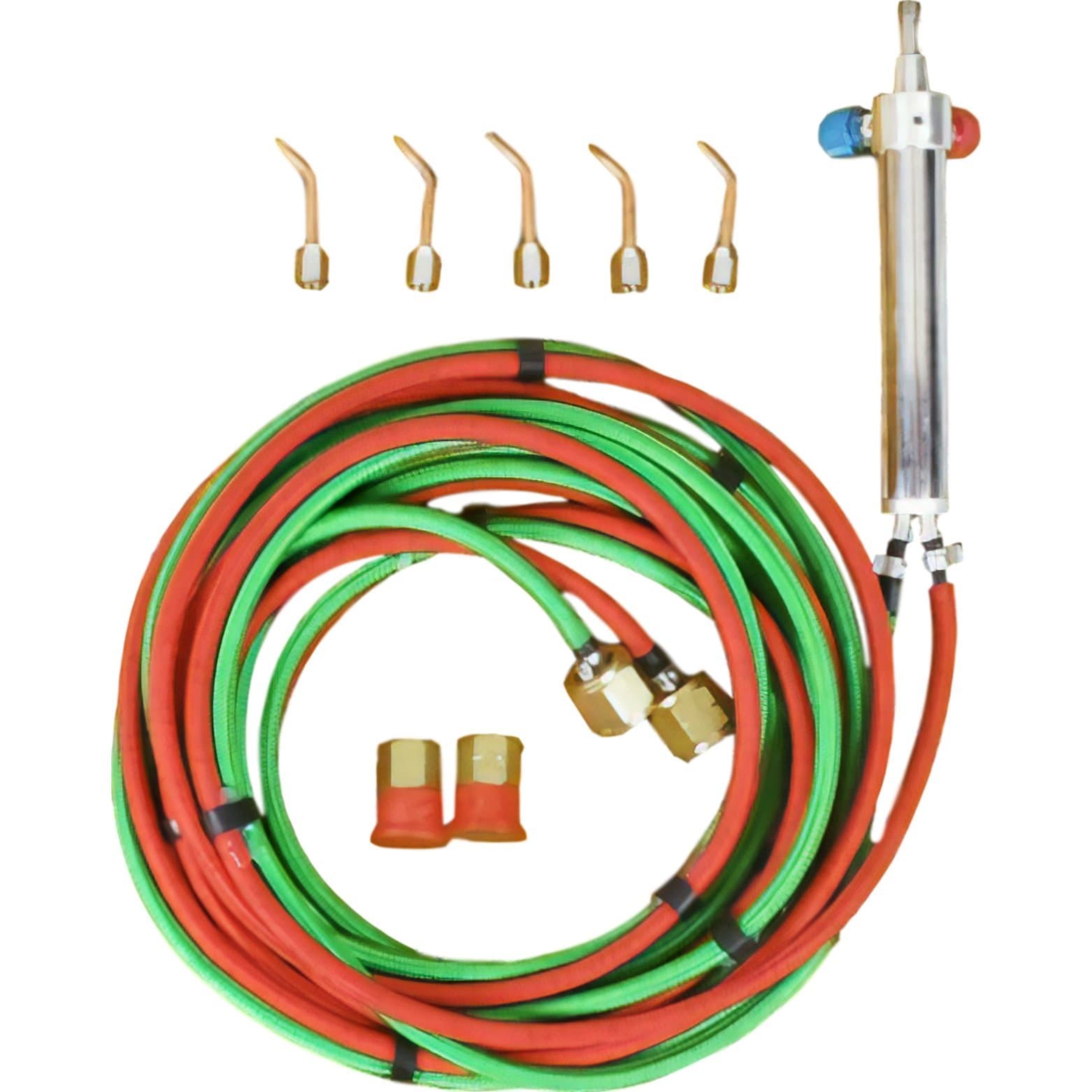 Gentec Propane MAPP Torch Jewelers Soldering Brazing 5 Tips