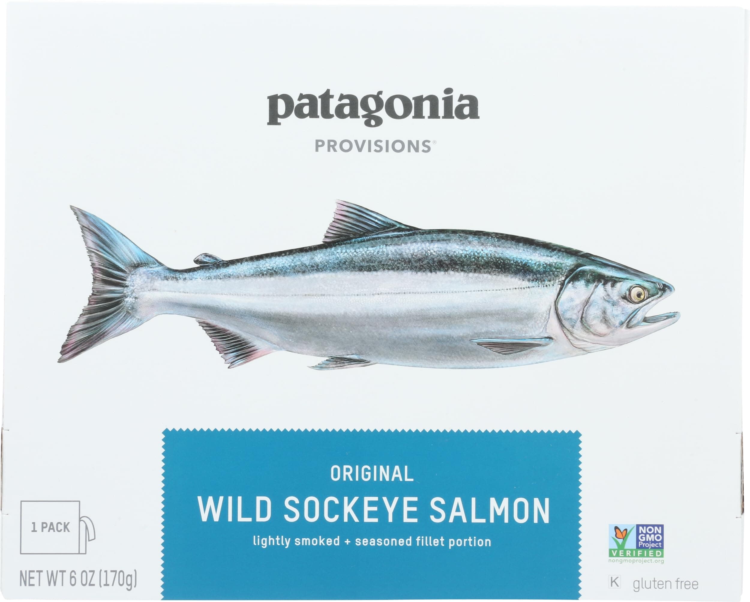 Original Wild Sockeye Salmon, 6 OZ