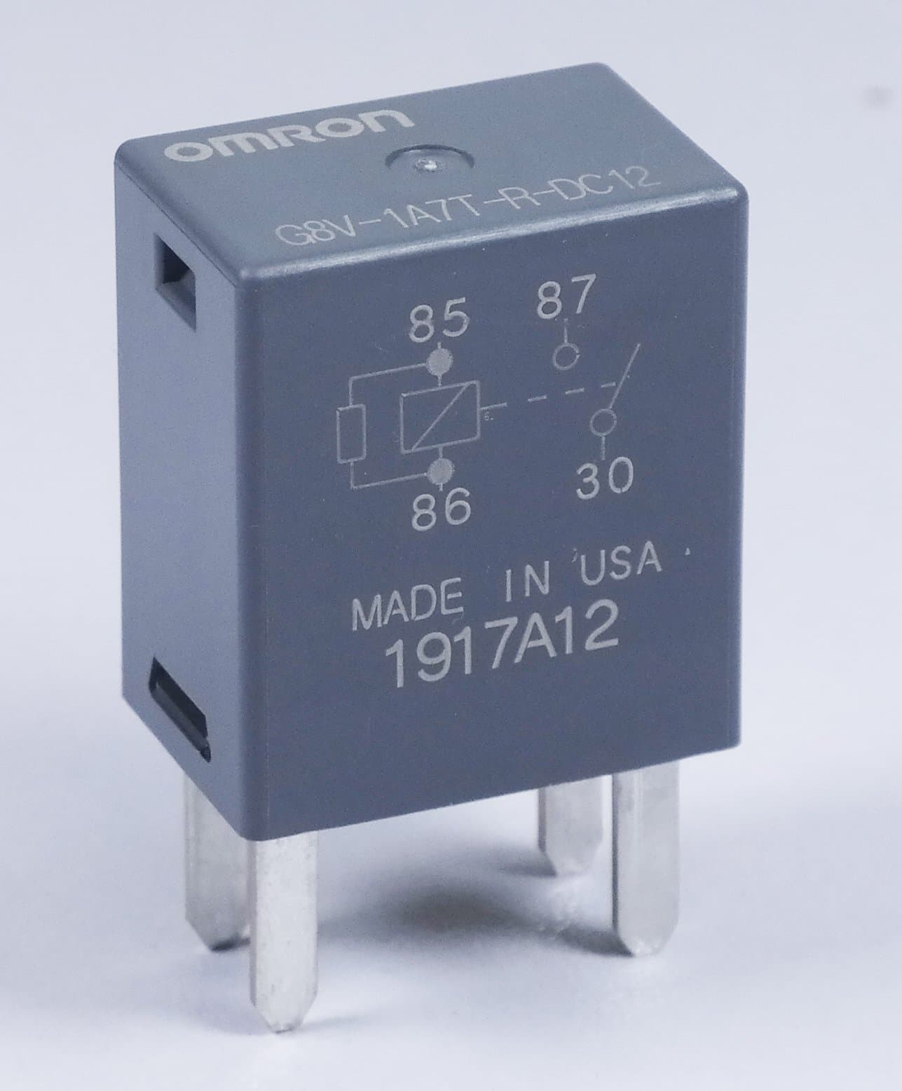 Omron Electronic Components Relay Automotive SPST 20A 12V, Automotive Relay; SPST-NO, Rating : 20 Amps;