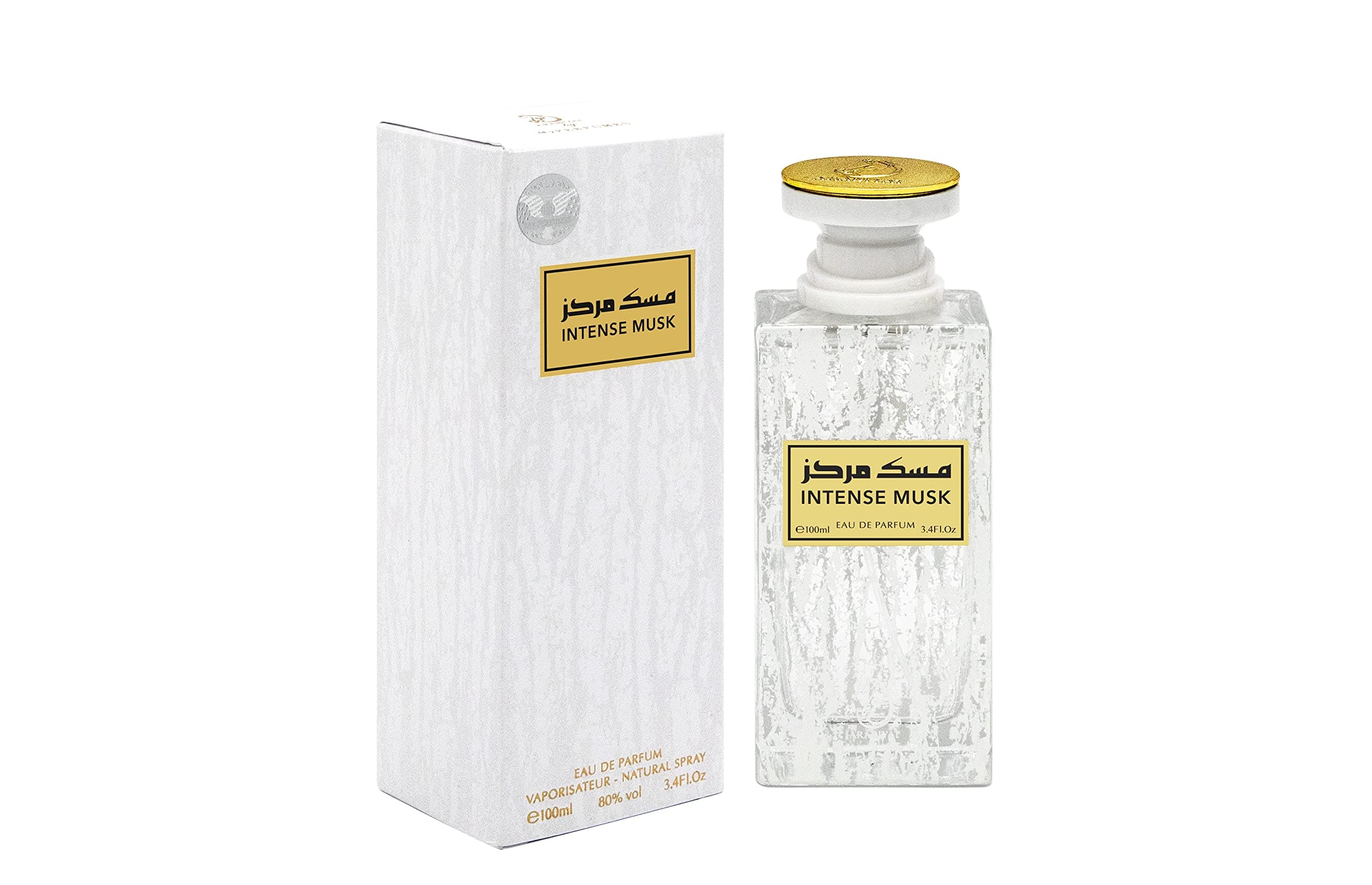 My Perfumes INTENSE MUSK from ARABIYAT Eau De Parfum for Men and Women Long Lasting Arabian Perfume 100ml