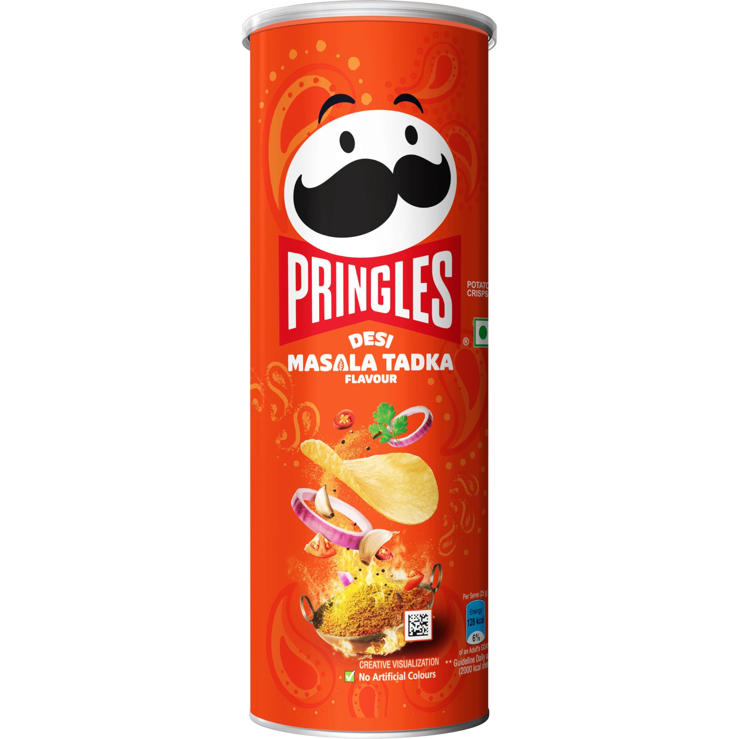 Pringles Desi Masala Tadka, fries with masala taste 102g