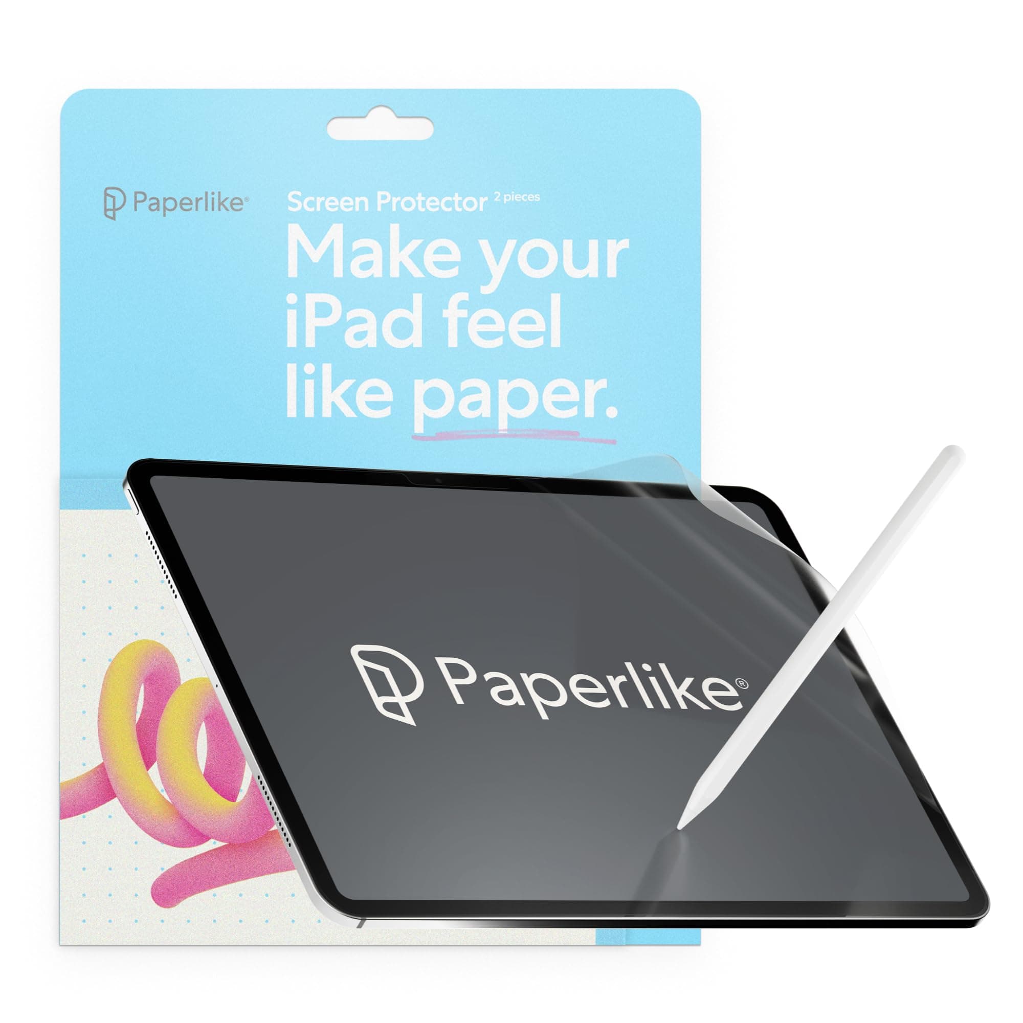 Paperlike® 2.1 Screen Protector (2x) for iPad Air 11 inch (M4 / M3 / M2) for an authentic paper feel