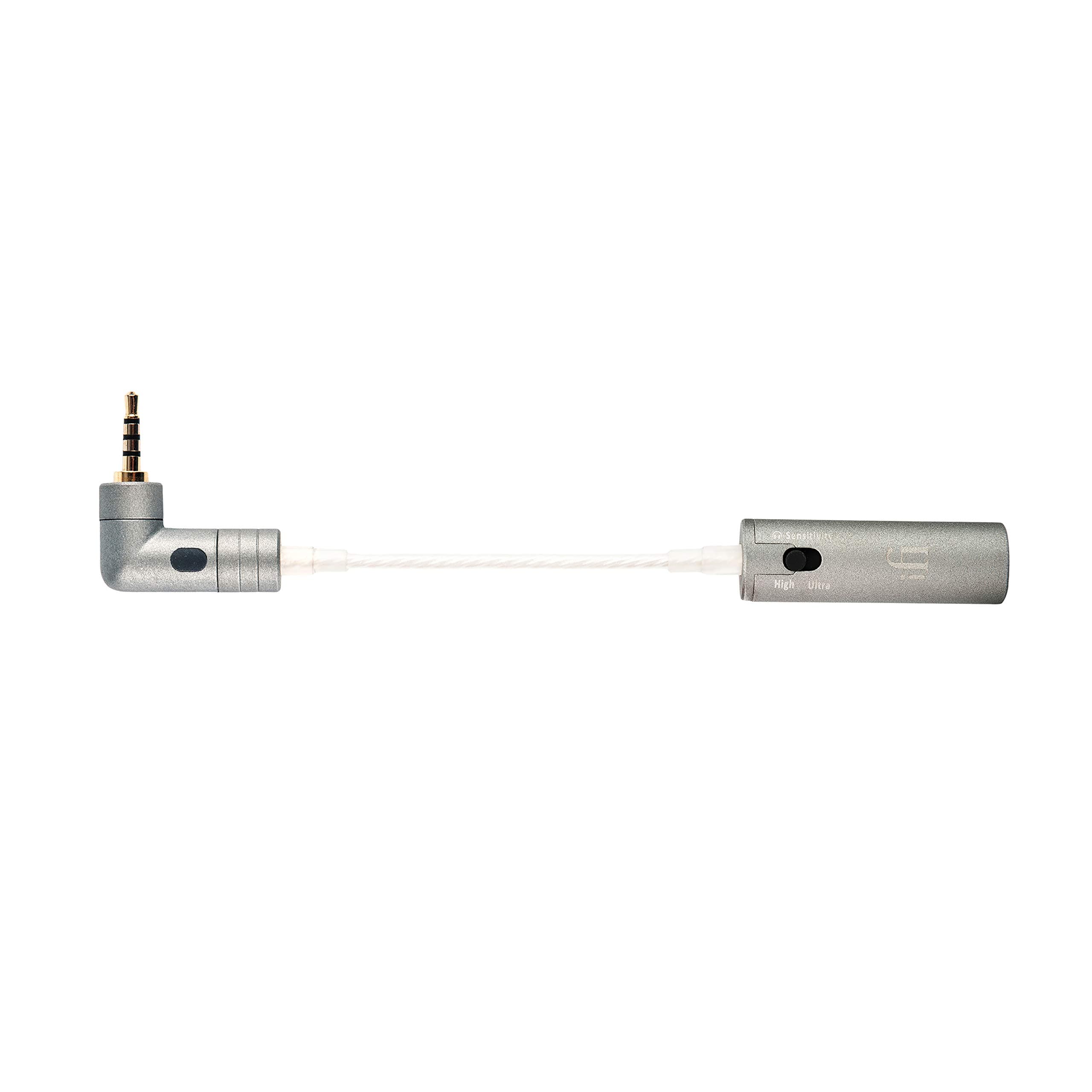 iFi iEMatch 2.5mm Audio Attenuator for Headphones and In-Ear-Monitors Compatible with 2.5mm Headphone Jack - Travel Kit Includes Accessories