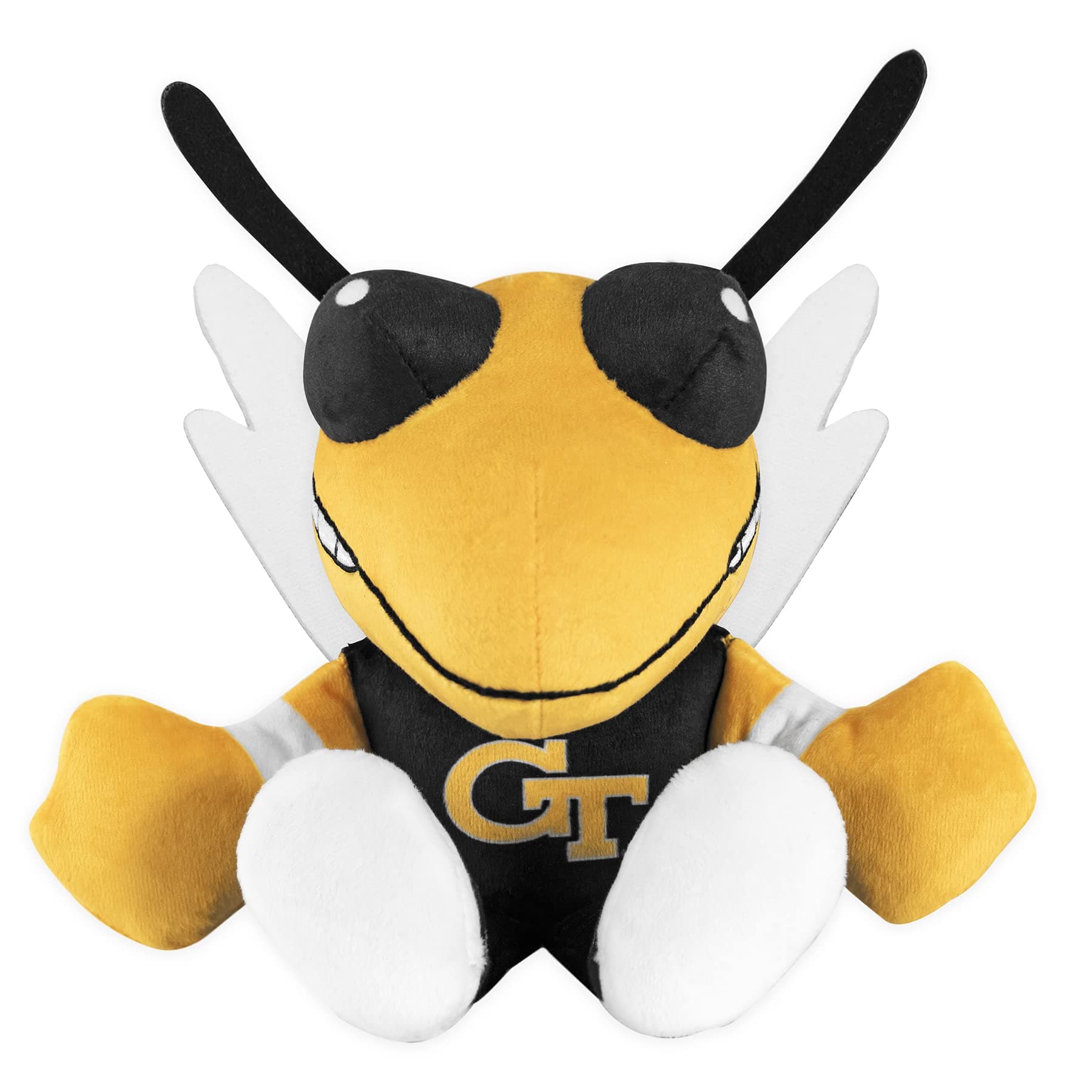 Bleacher CreaturesGeorgia Tech Yellow Jacket Mascot 8" Kuricha Sitting Plushies- Soft Chibi Inspired Mascot