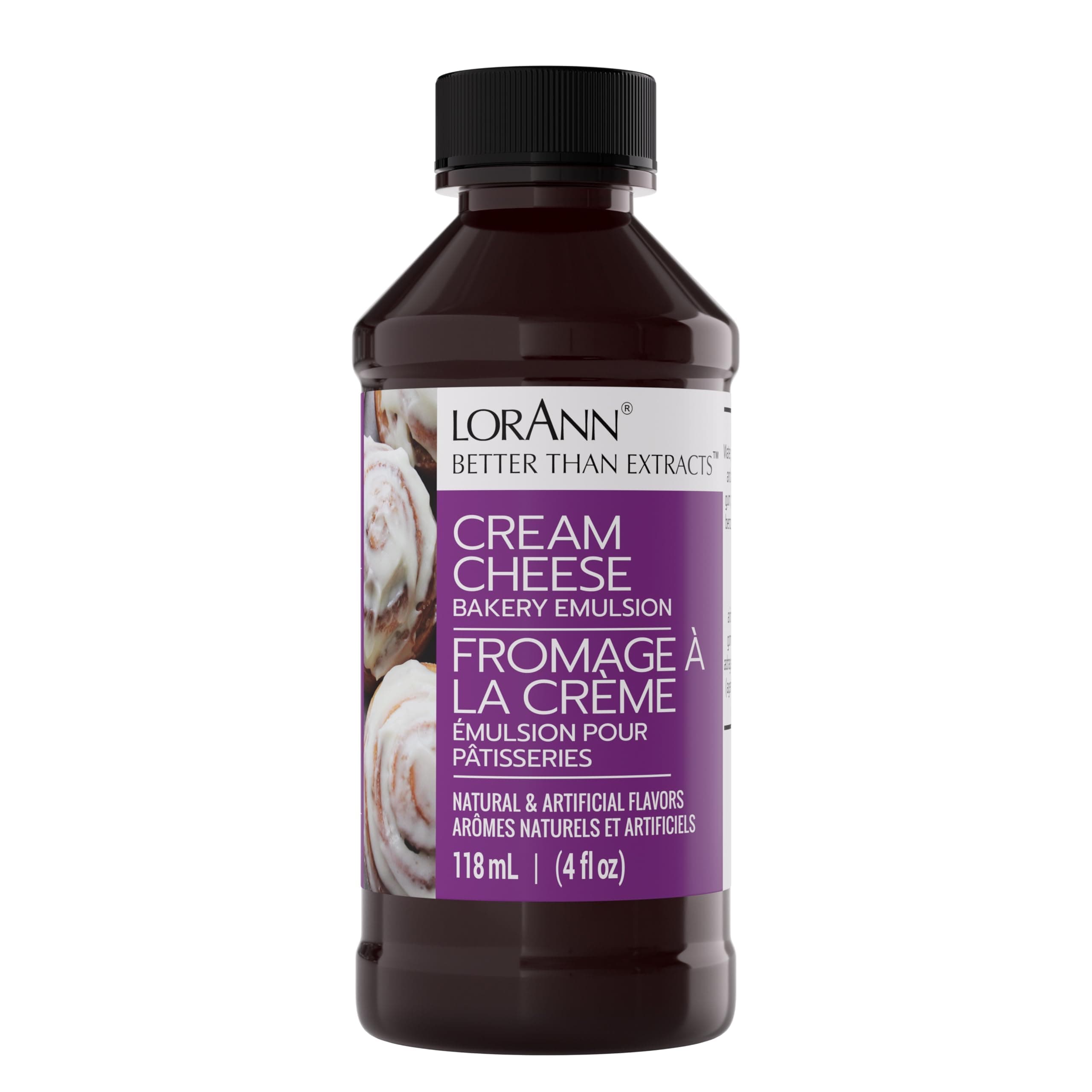 Bakery Emulsions Natural and Artificial Flavor 4oz-Cream Cheese, Other, Multicoloured