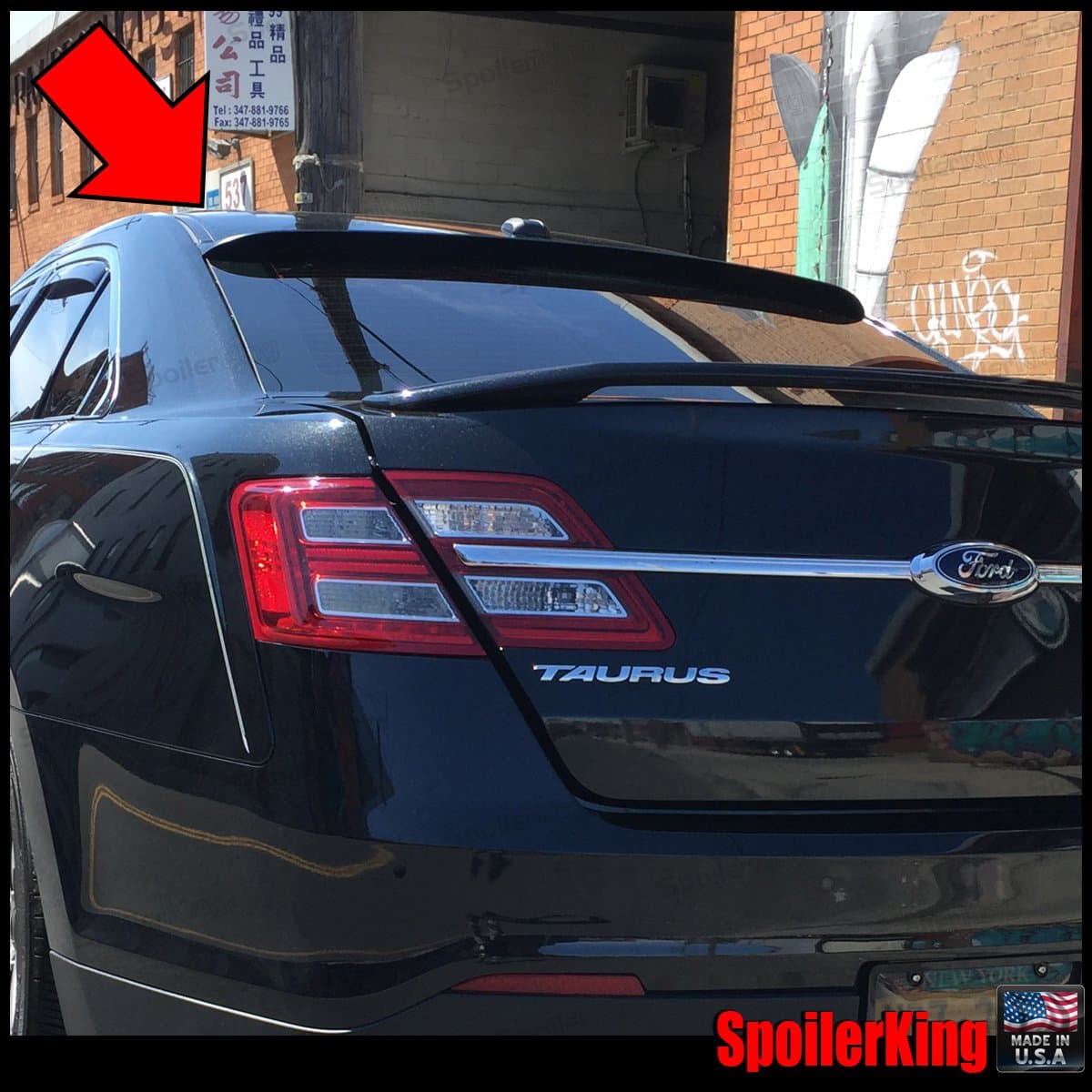 Spoiler King Roof Spoiler XL (380R) Compatible with Ford Taurus 2010-on