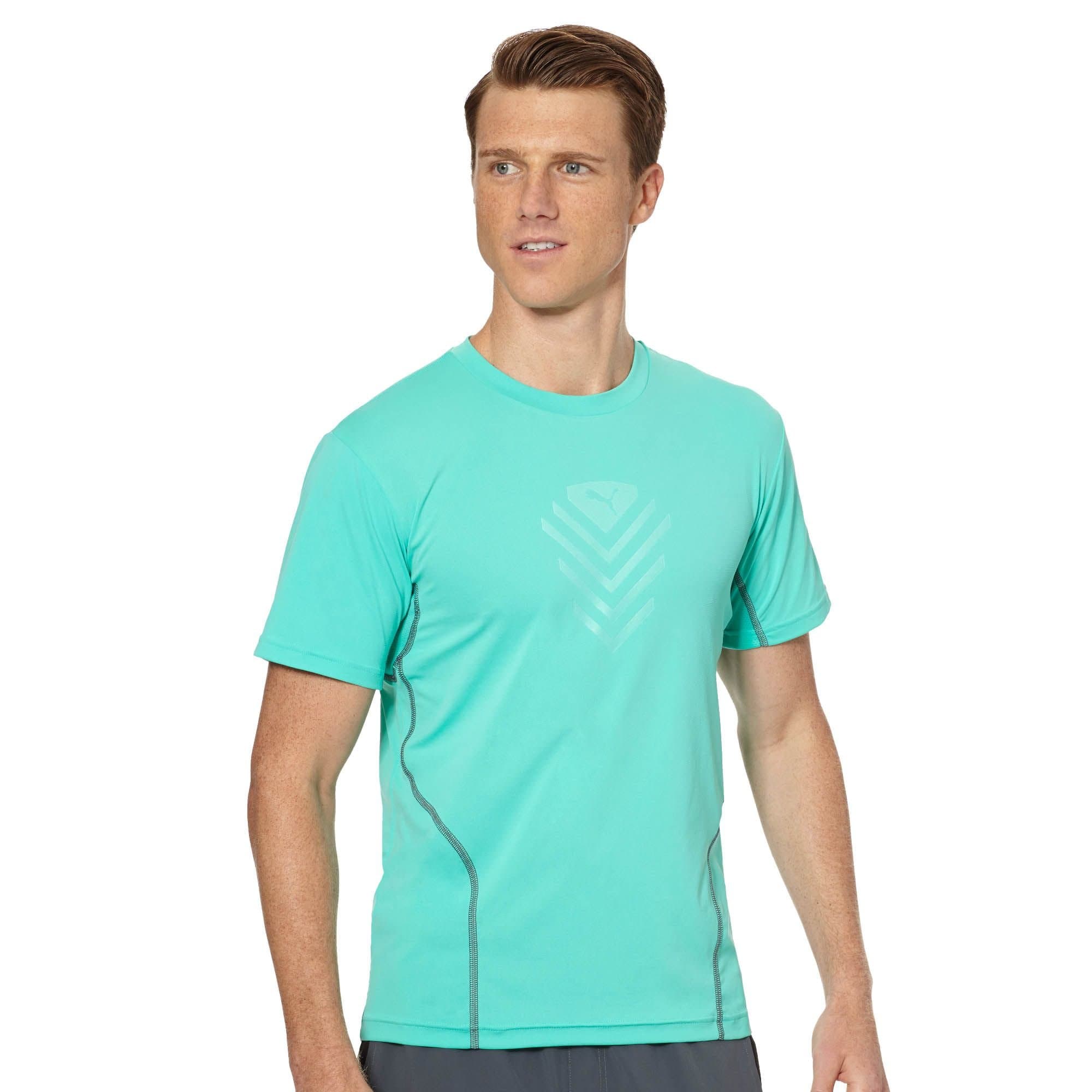 PUMA Men's Pt Pure Tech S/S Tee, Pool Green, XL
