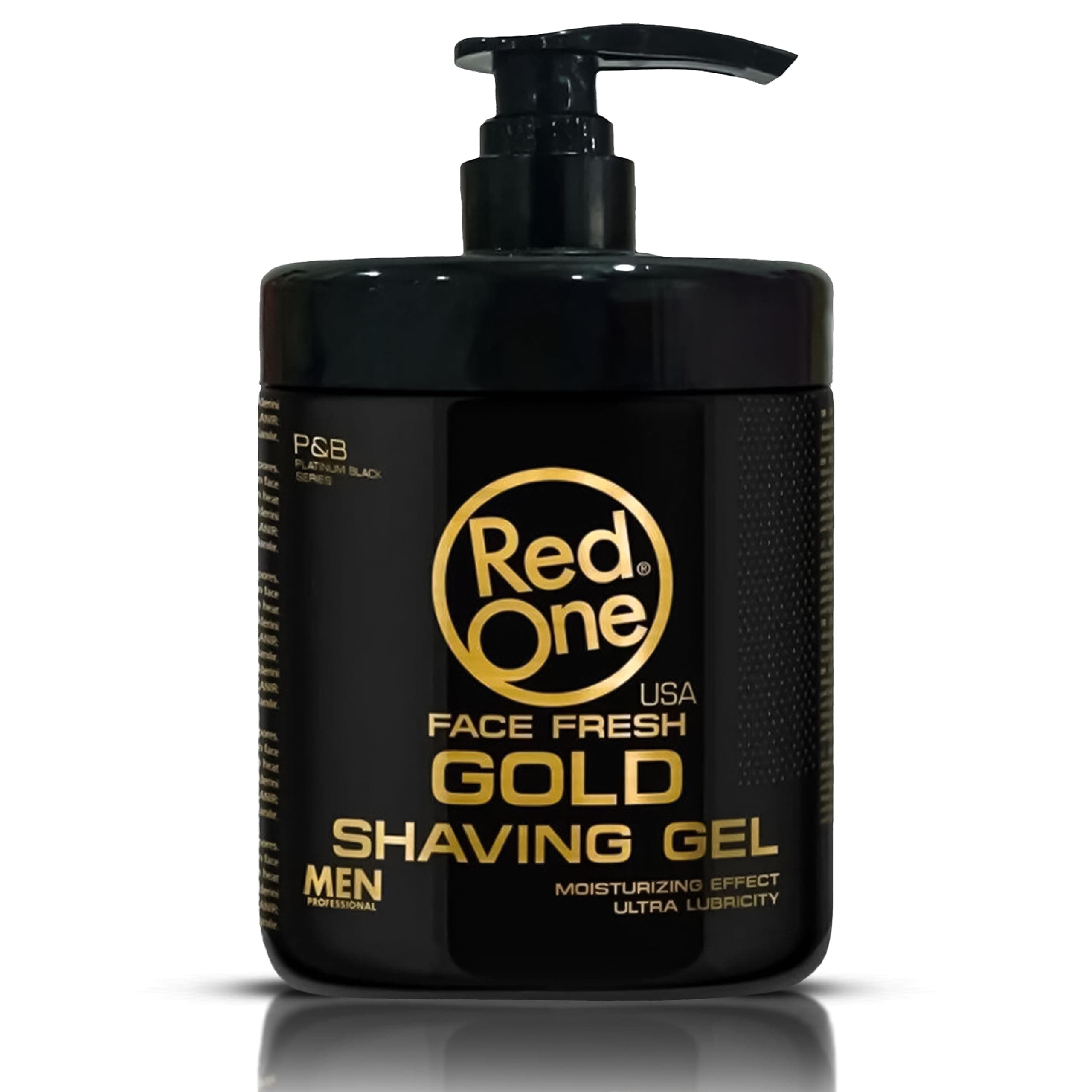 Shaving Gel Gold 1000 ml | Shaving Gel Transparent Men | No Foam | Ideal for Contours