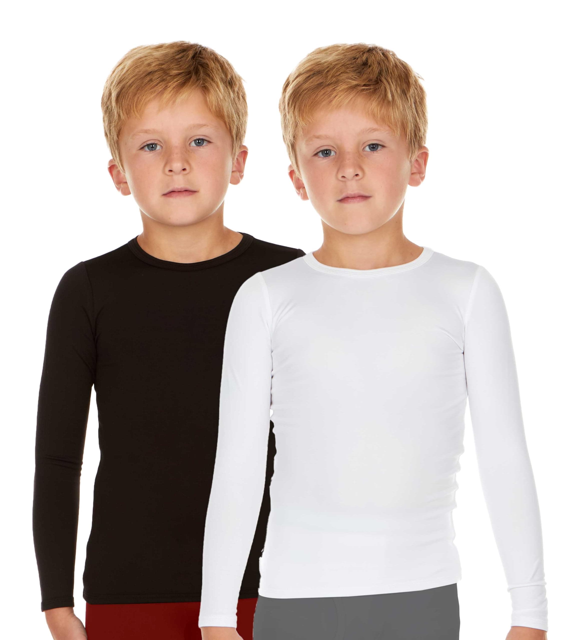Thermajohn Thermal Underwear for Kids, Boys Thermal Underwear Set, Base Layers for Skiing, Long Johns for Boys Kids