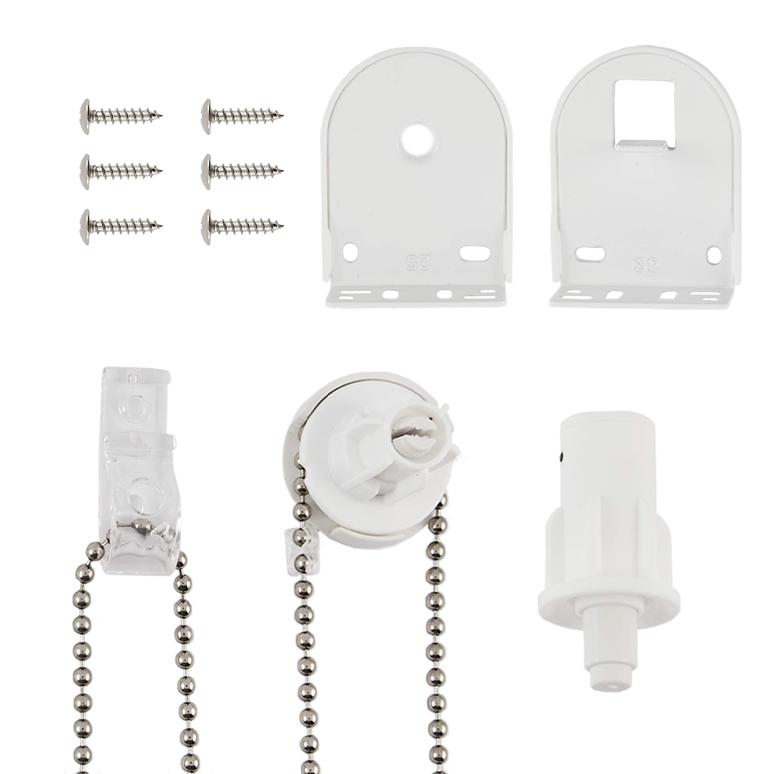 Roller Blind controls spare part kit 25mm plus metal brackets