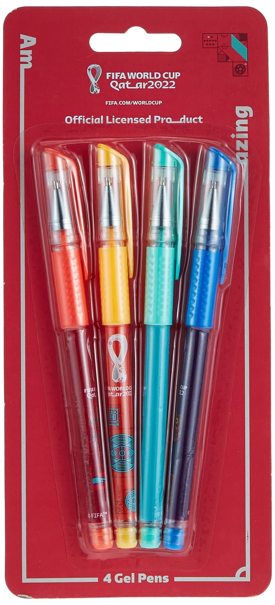 11441 2022 kasheeda gel pens, 4pcs/pack