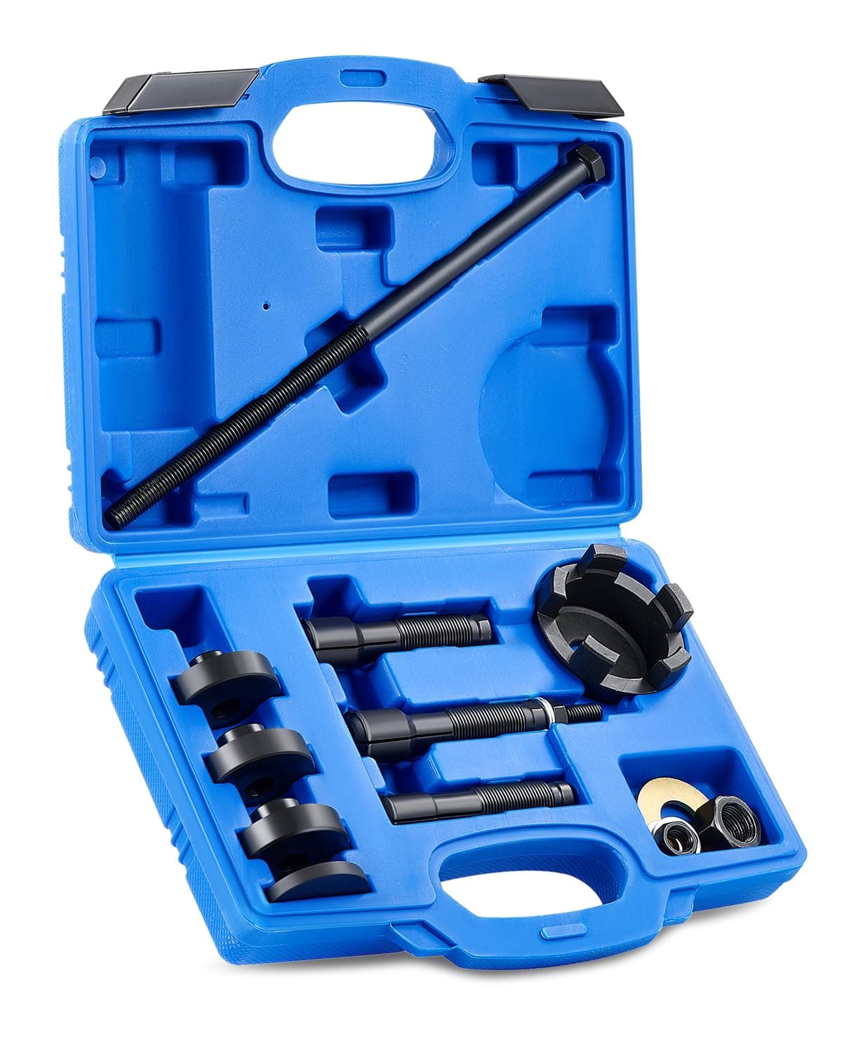 Wheel Bearing Puller Tool Kit Compatible with Harley Davidson Motorcycles, Wheel Bearing Remover Installer Tool Set for 0.75" 1" 25mm Bearings Compatible with Hogs from 2000