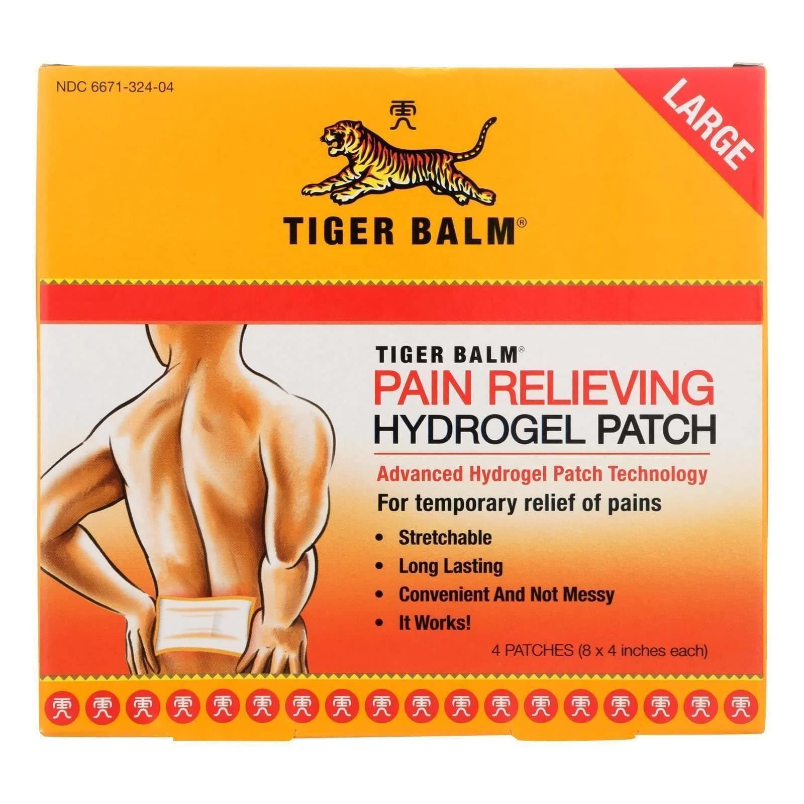 Tiger Balm Patch-Large, 0.33 Pounds