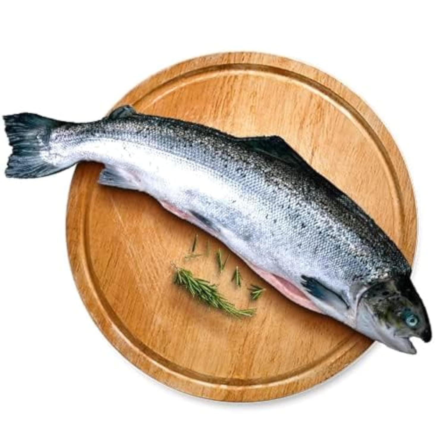 Fresh Norwegian Salmon 2.5kg Approx. - Whole Cleaned