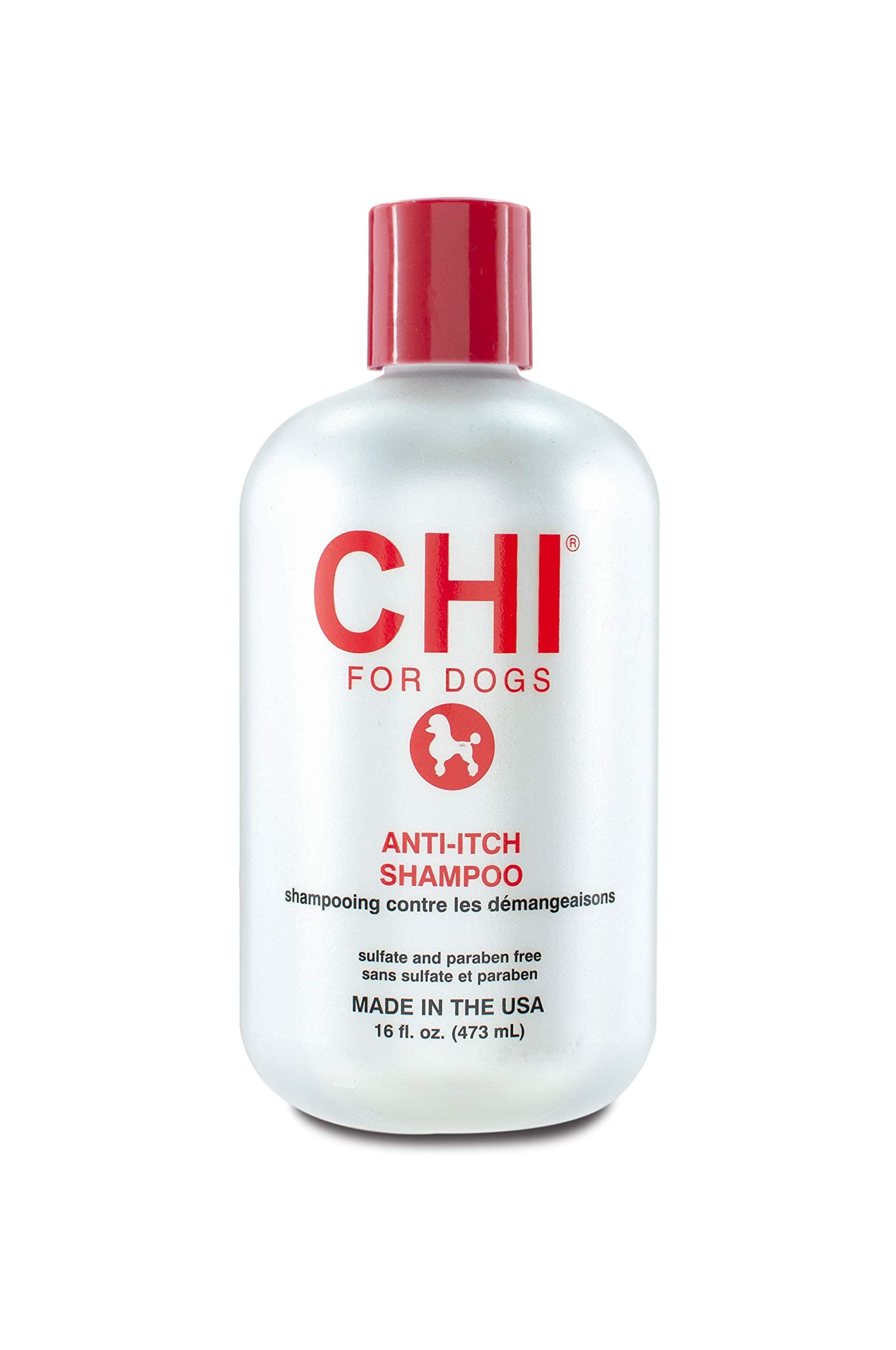 CHI for Dogs Anti-Itch Shampoo for Dogs | Best Shampoo for Dogs With Itchy, Dry Skin | Sulfate And Paraben Free, pH Balanced for Dogs, Made in the USA
