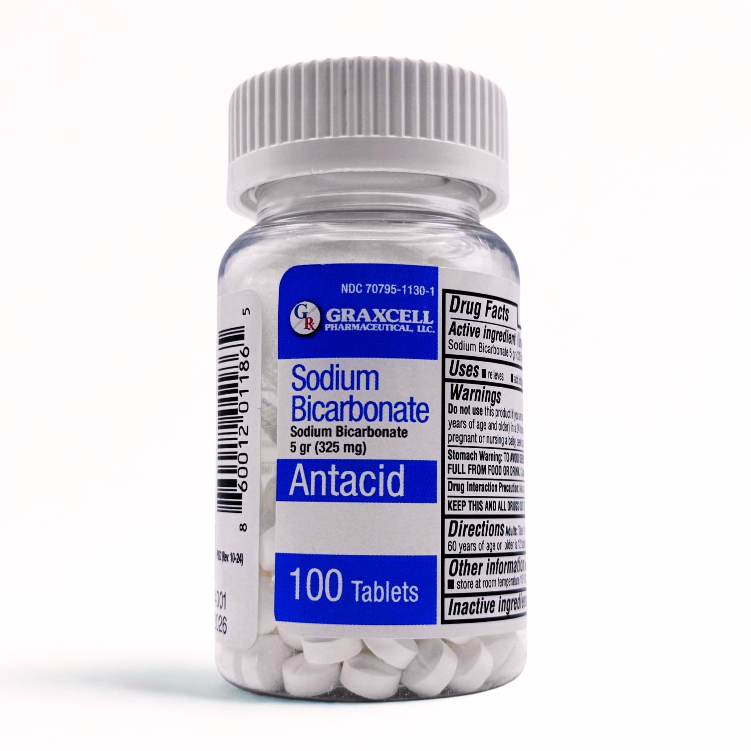 Sodium Bicarbonate 325 MG 100 Count