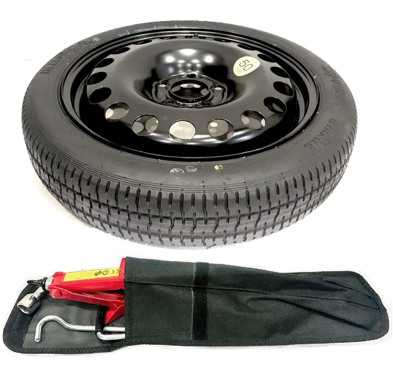 18" SPACE SAVER SPARE WHEEL AND TOOL KIT FOR SKODA SUPERB (2008-PRESENT DAY)