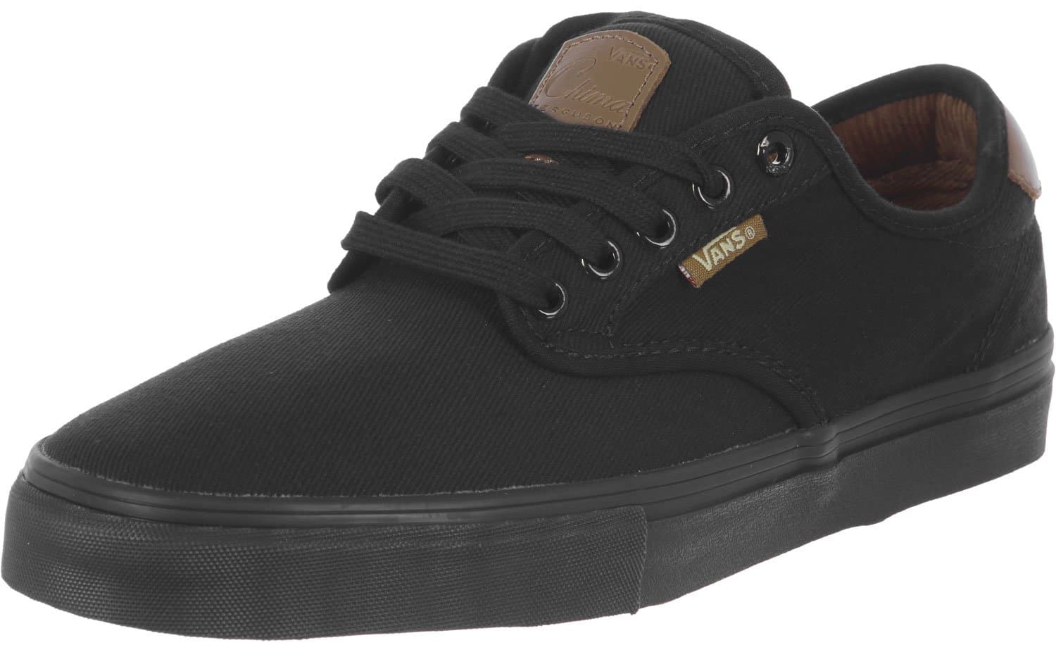 Vans Chima Ferguson Pro (Black/Black) Men's Skate Shoes