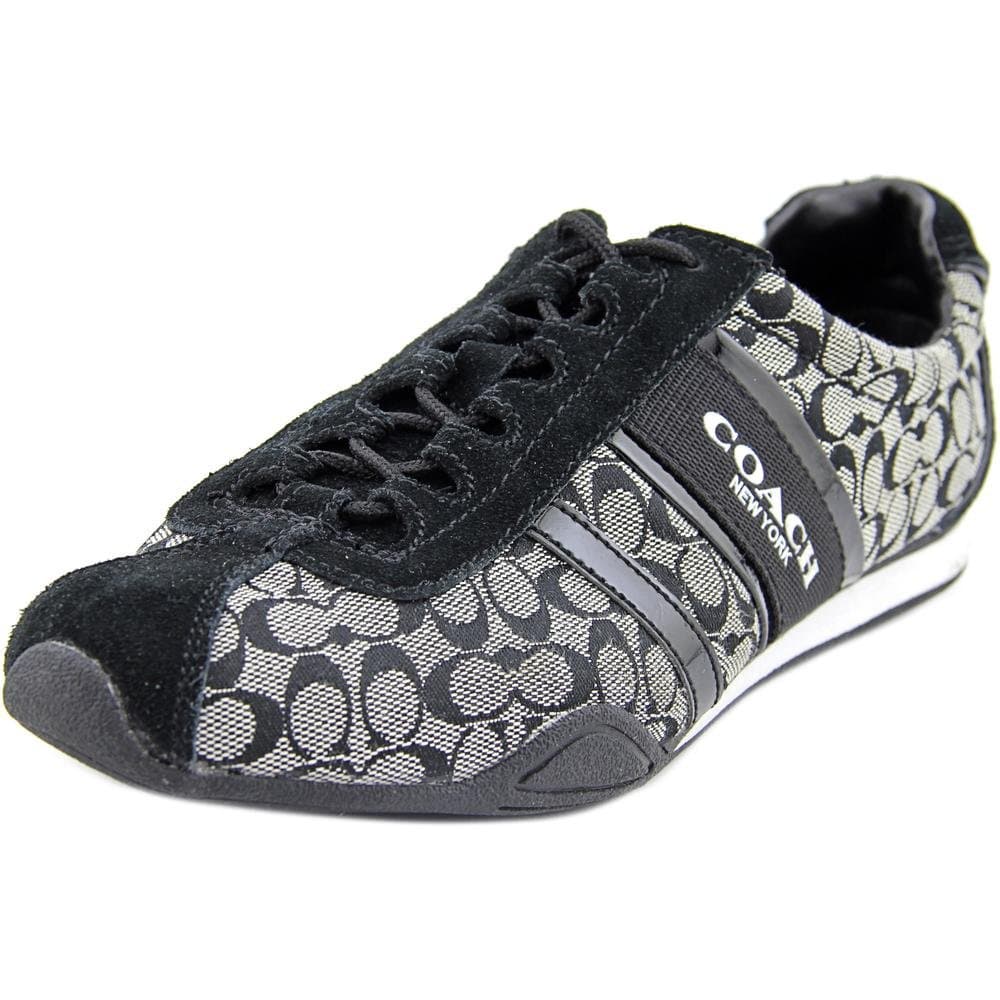 Coach Remonna Signature Sneaker Black/White Women's 9.5 M US