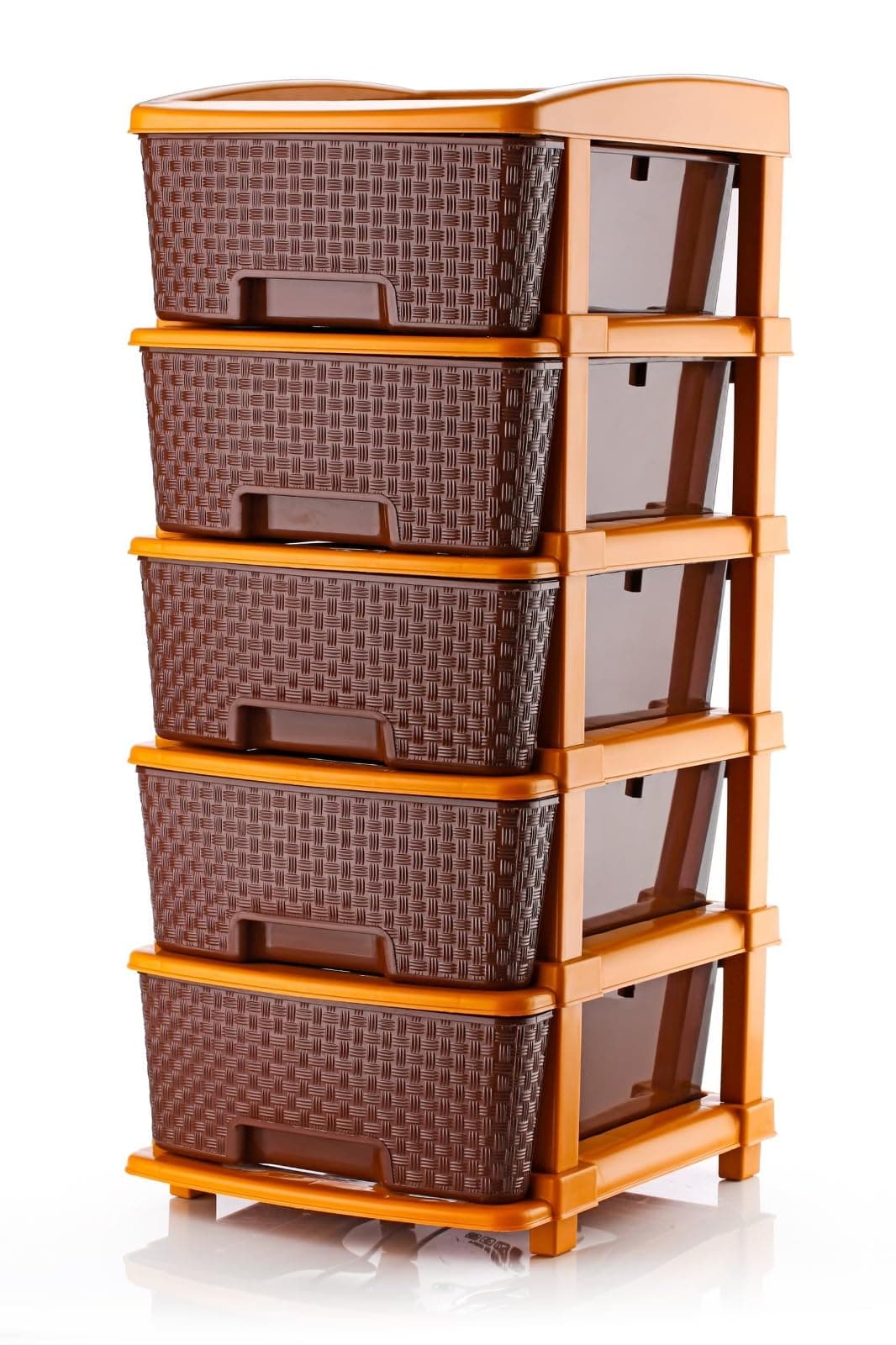 - REKIRO 5 Xl Multipurpose Drawer Plastic Modular Chest Storage Organizer Home, Office, Parlor, School, Doctors, Home And Kids (5Xl)