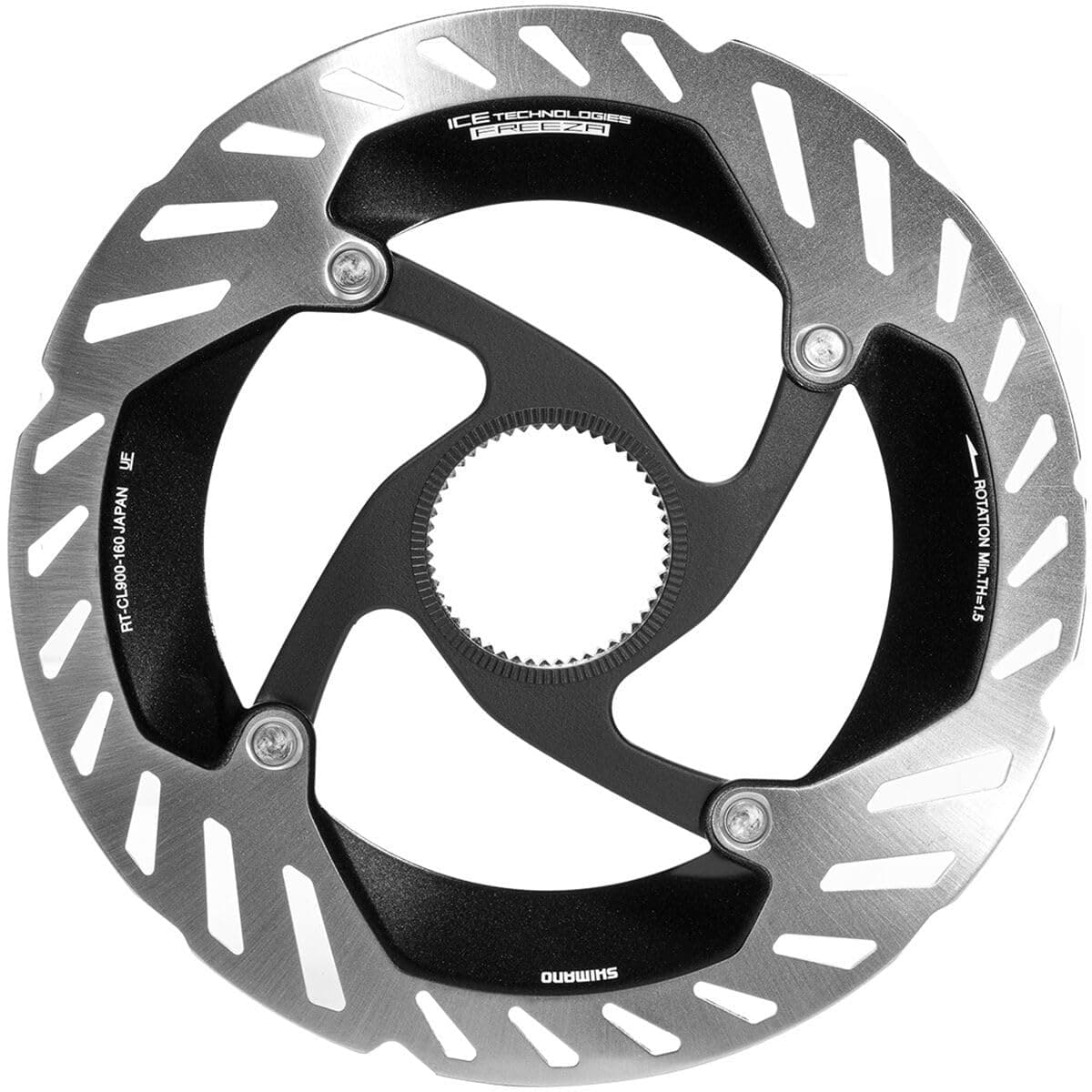 Shimano Rt-Cl900 Rotor - Centerlock Silver, 160Mm