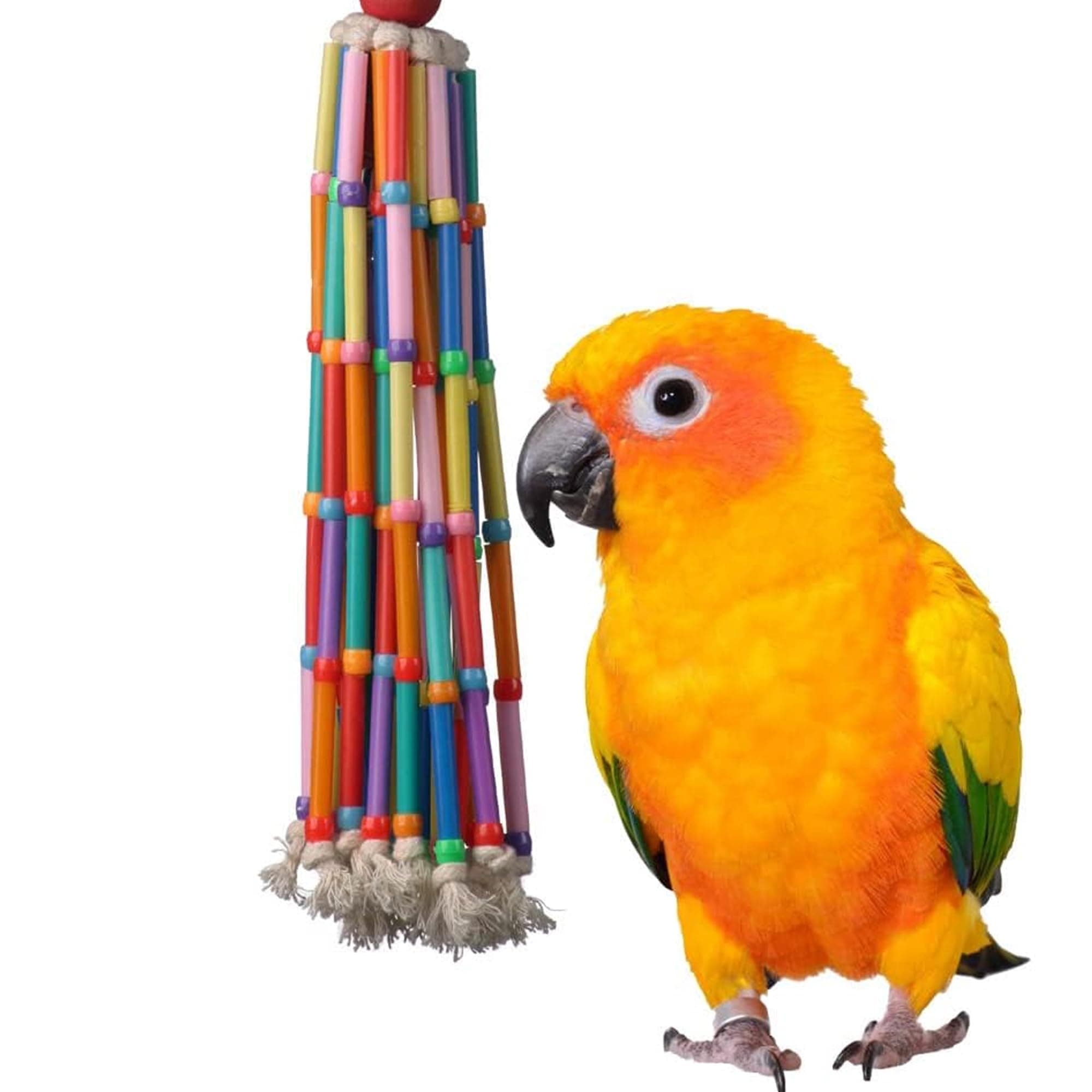 SB708 Wind Chimes Bird Toy, Medium Bird Size, 13” x 2”