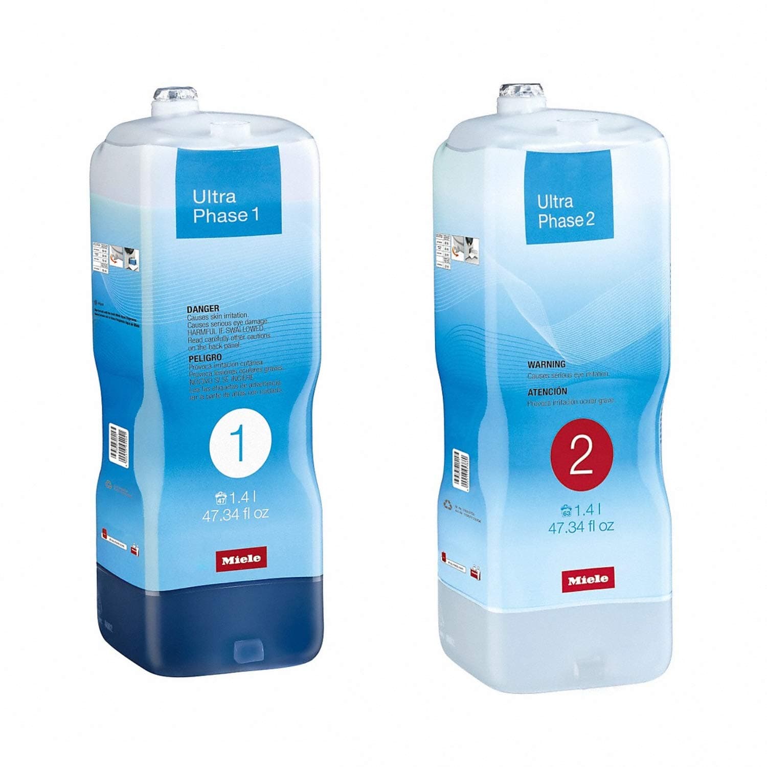 UltraPhase 2-Component Detergent for Whites and Colors Aqua Fragrance (UltraPhase 1&2 Bundle)