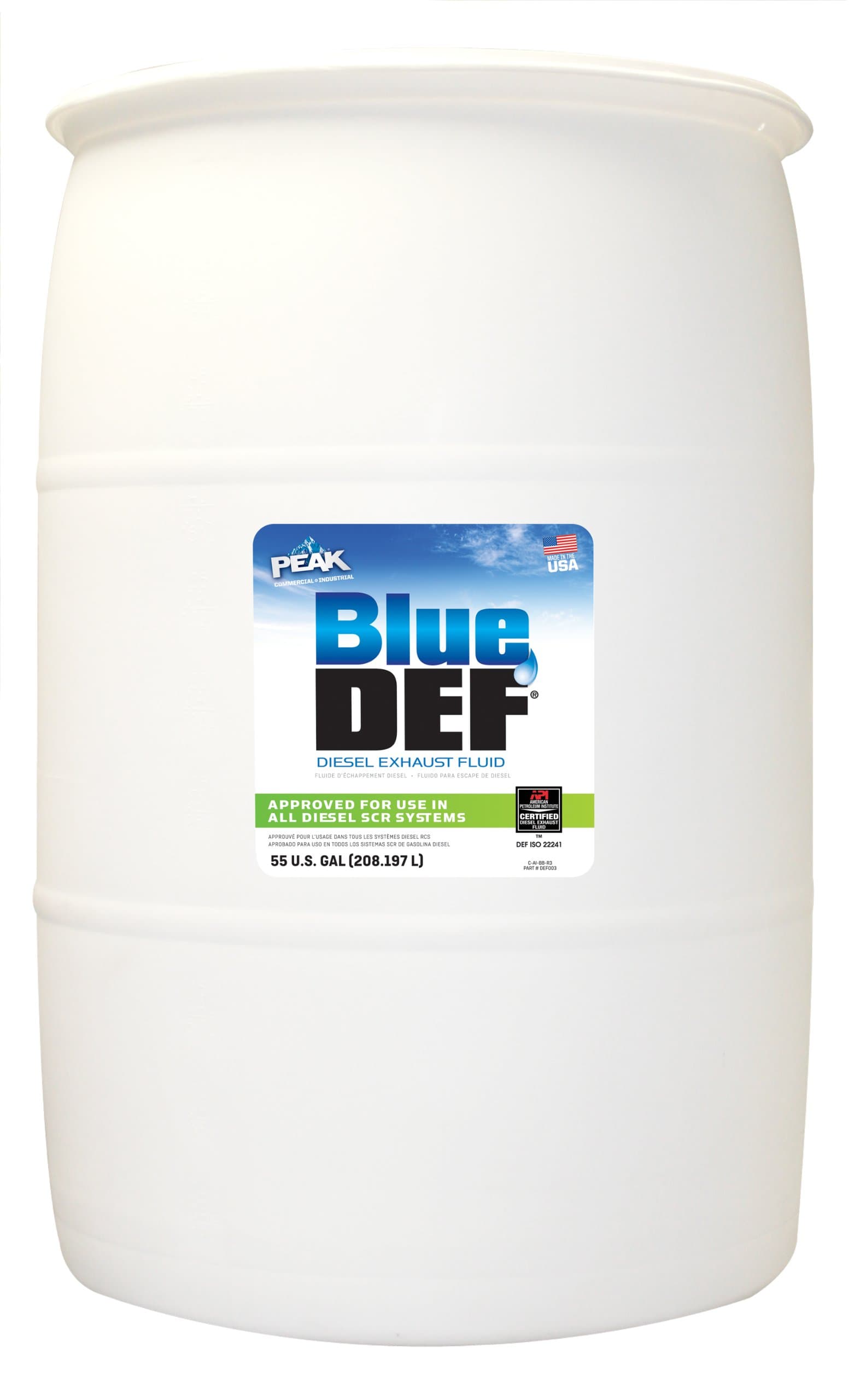 DEF001 Diesel Exhaust Fluid - 55 Gallon Drum