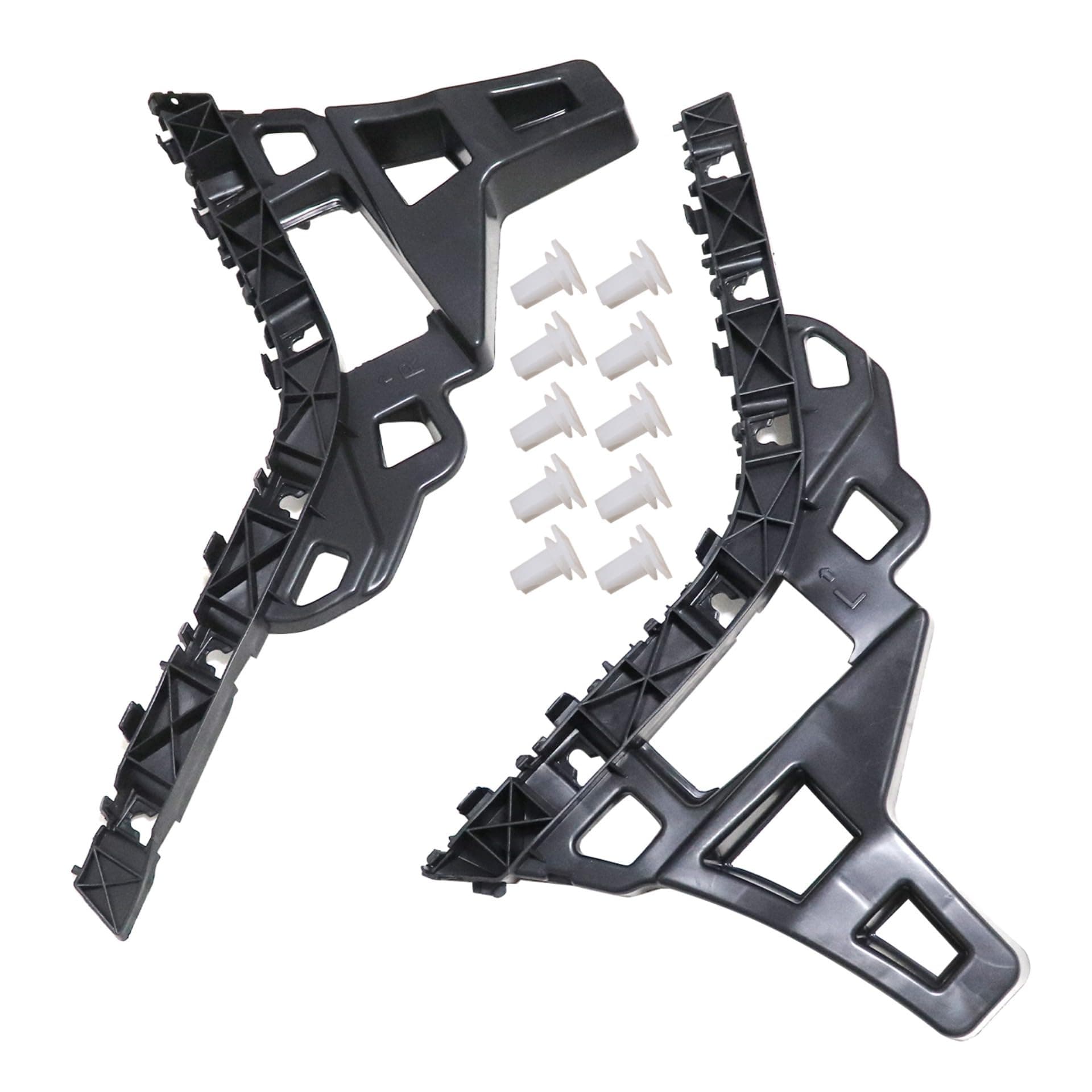 GXARTS 2 Pcs Rear Bumper Mounting Brackets Right Left With Clip 86613C1700 86614C1700 Compatible with Hyundai Sonata 2015-2019