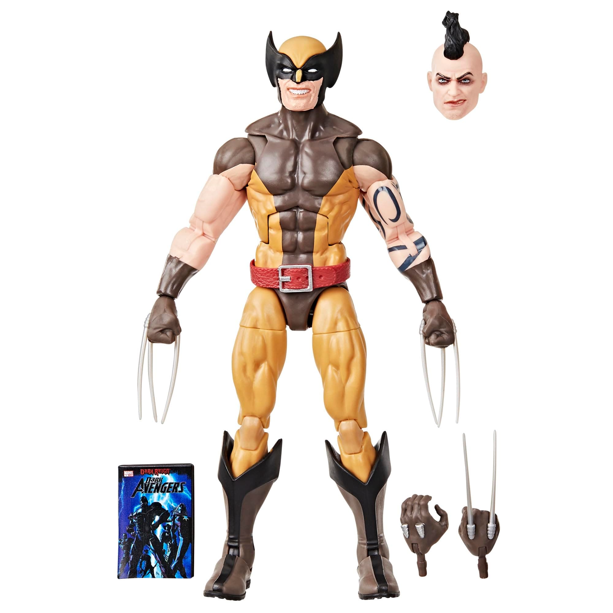 Marvel Legends Series Daken (Wolverine) Avengers Action Figure, Black