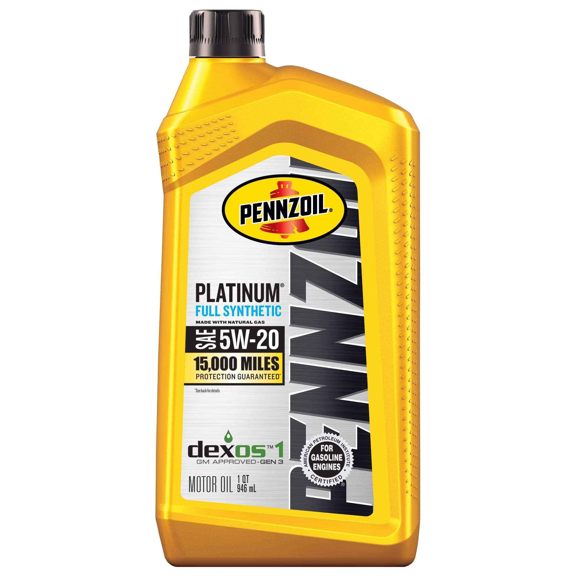 Platinum Full Synthetic 5W-20 Motor Oil (1-Quart, Single Pack)