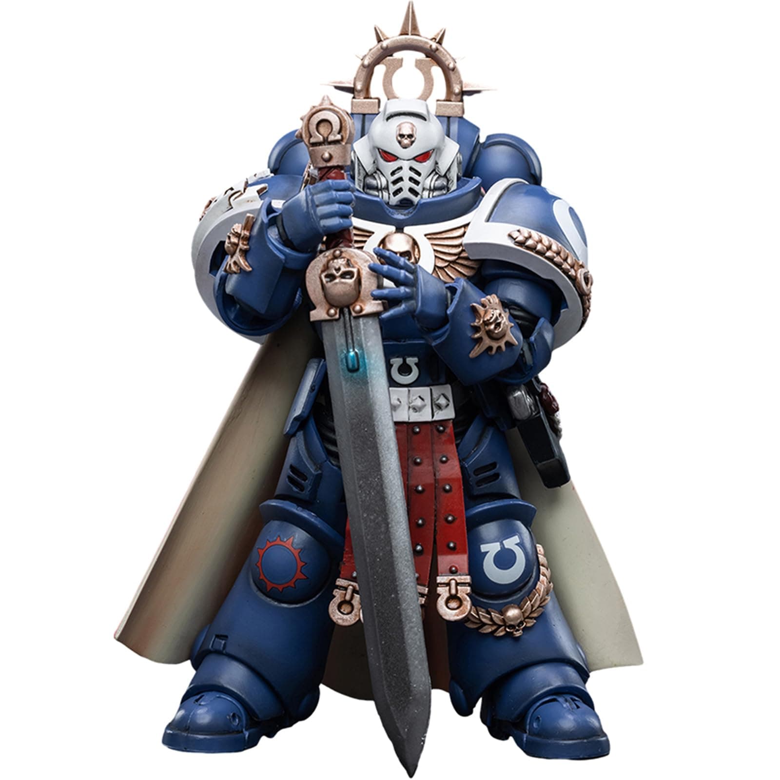 Warhammer 40k Ultramarines, Ultramarines Primaris Captain 1/18 Action Figure Model, Dedicated to You Who Love Collecting