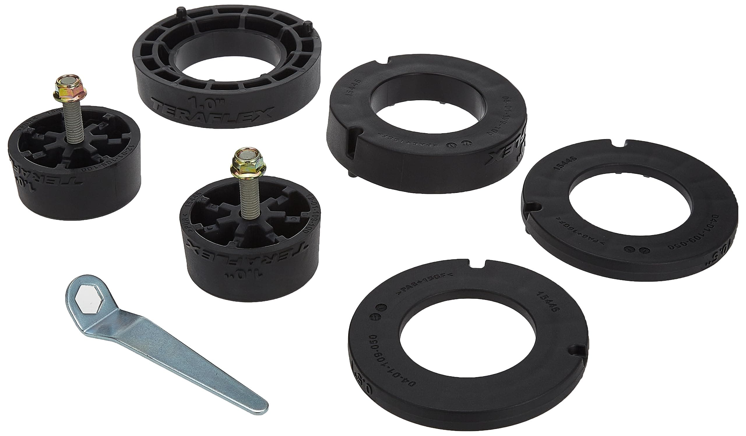 1155300 JT: 1.5” Performance Spacer Leveling Kit – No Shock Absorbers
