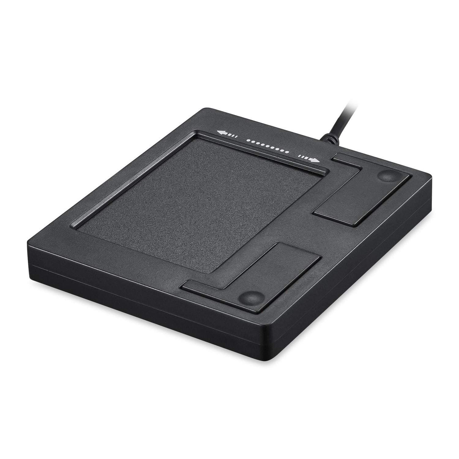 Perixx PERIPAD-501 II Professionelles USB Touchpad - Für der Steuerung der Mausfunktion - 2 Tasten - 86x75x11mm - Schwarz