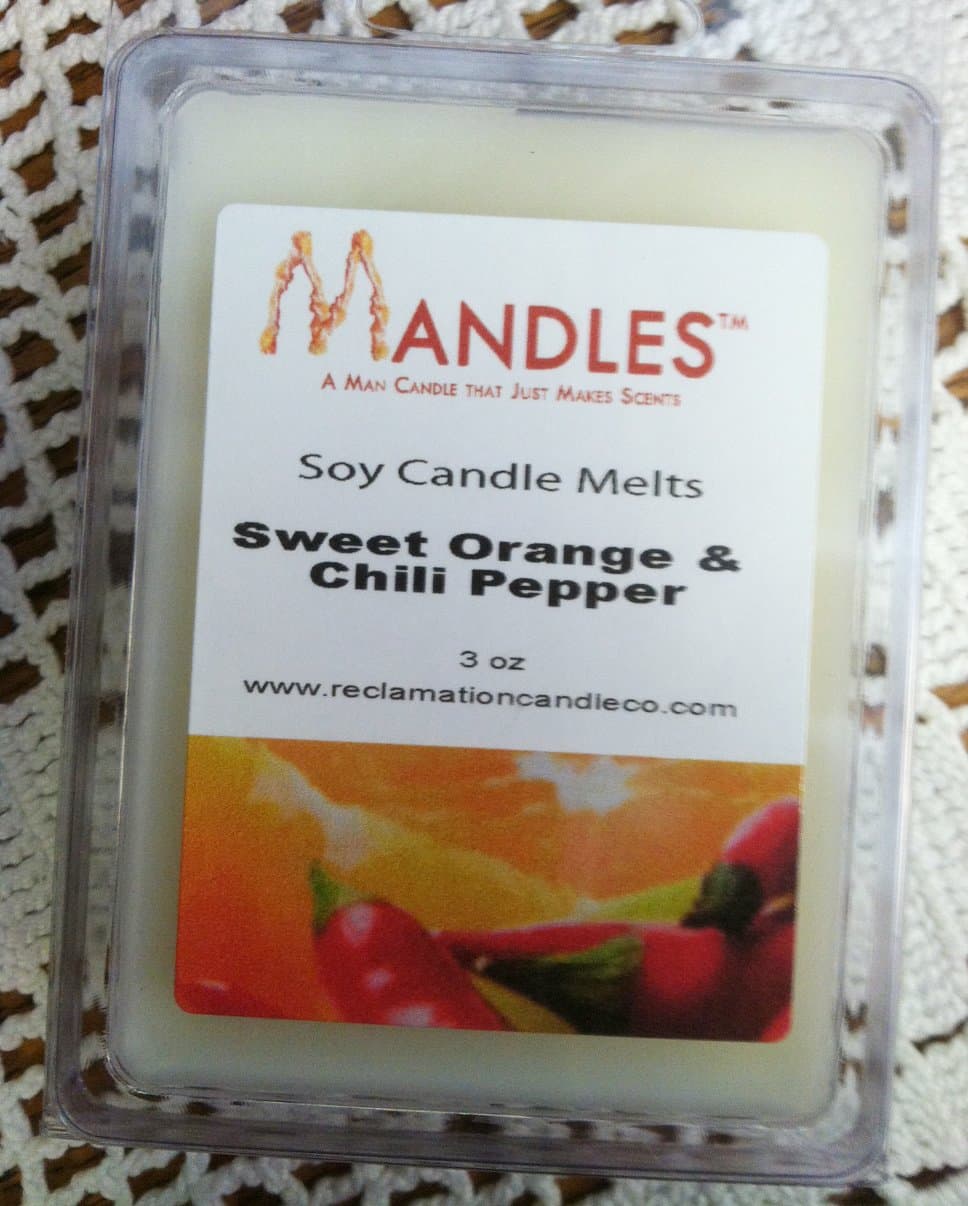 Candles for Men - Set of 4 Soy Candle Melts