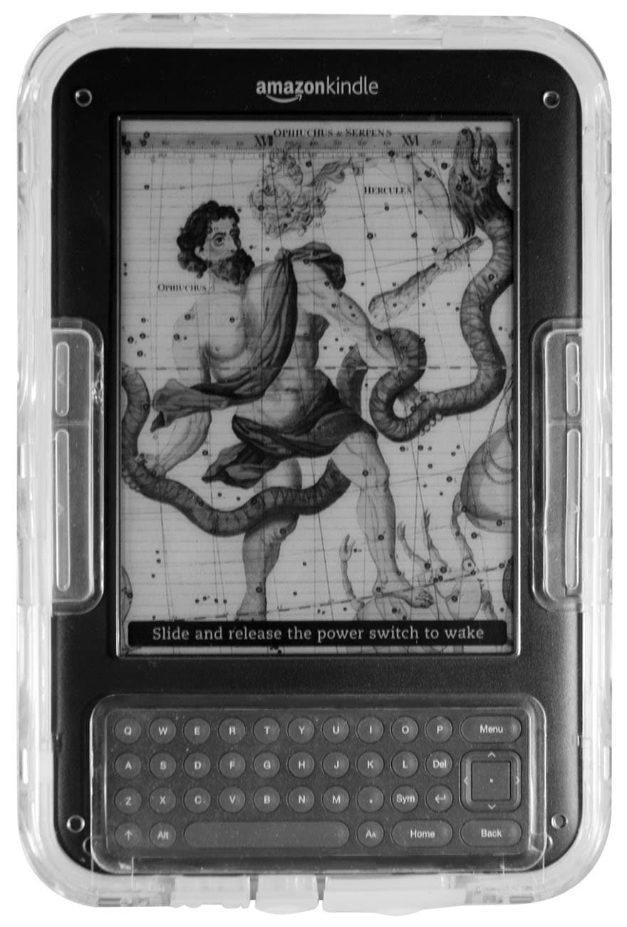 KlearKase for Kindle Keyboard - Splash Proof, Transparent Protective Case