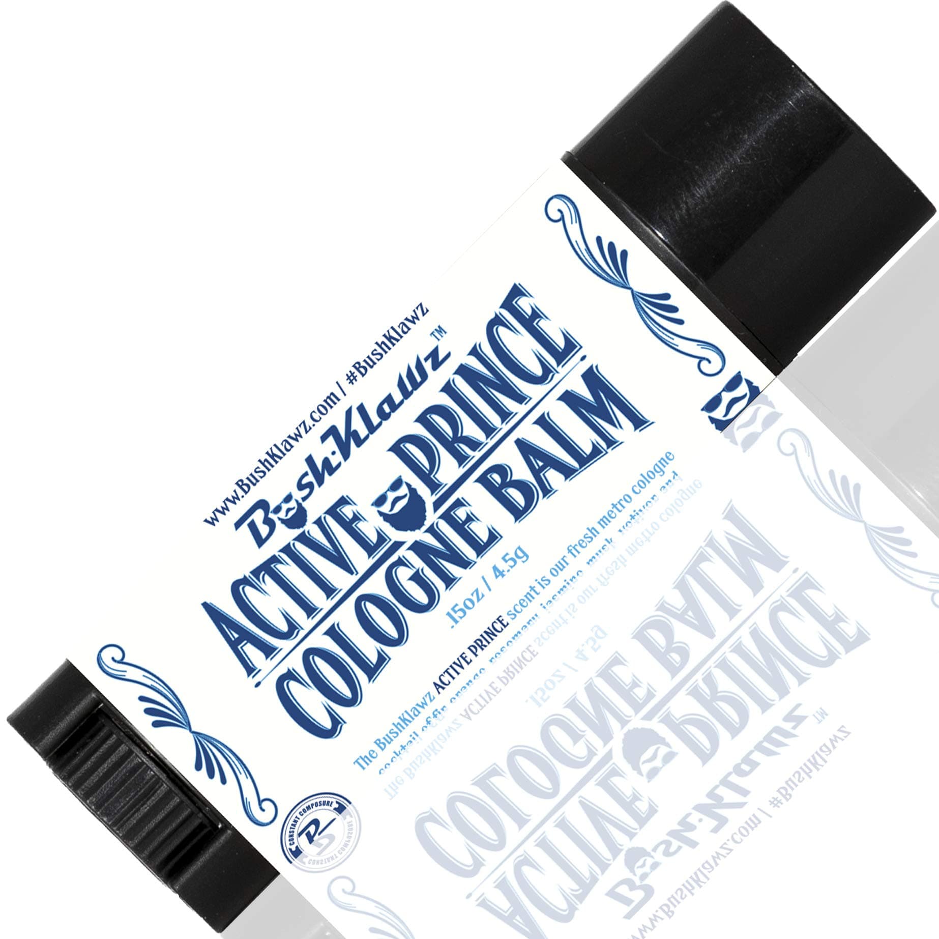 Active Prince Travel Solid Cologne Balm Refreshing Metro Scent for Active Men Alcohol Free