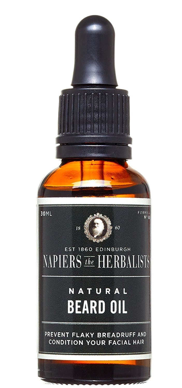 Beard Oil by Napiers The Herbalists, Established in Edinburgh in 1860. Mr Napier’s Natural Beard Oil | 50ml