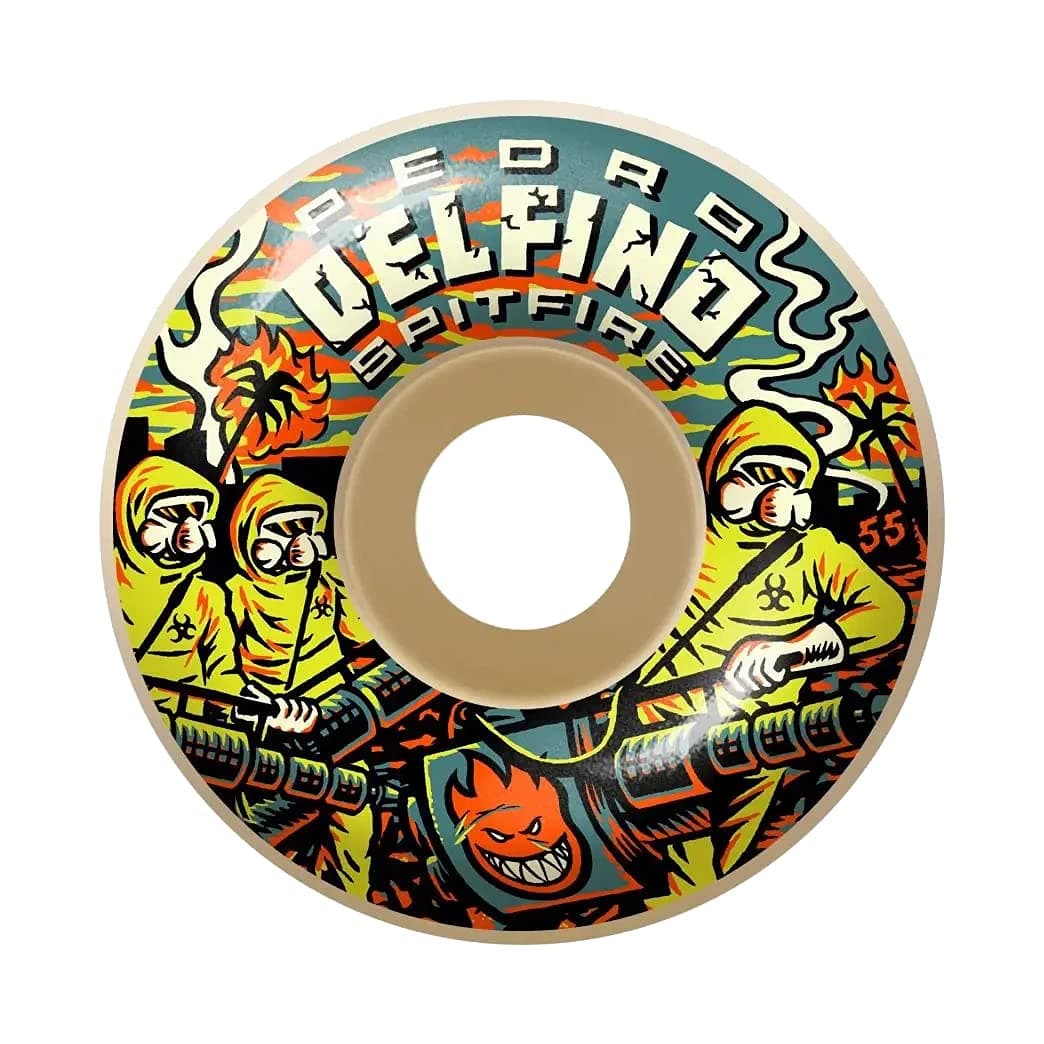 Spitfire Formula Four 99D Pedro Delfino Classic Skateboard Wheels - Set of 4