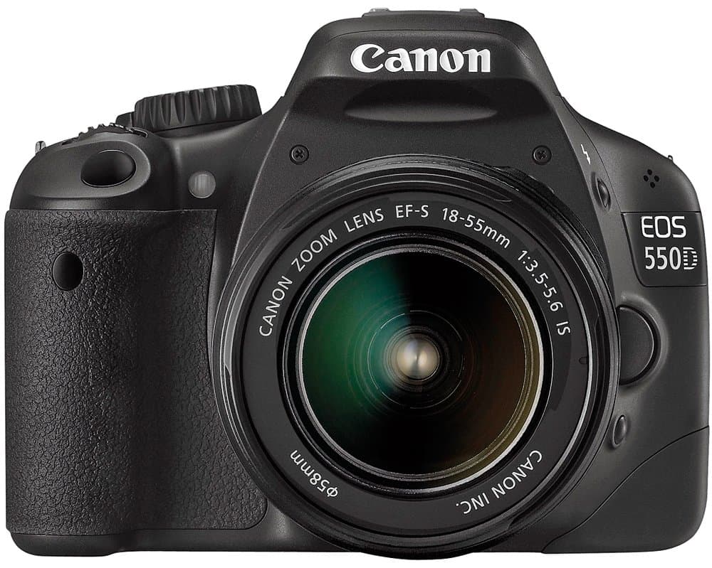 Canon EOS 550D Digital SLR Camera (inc 18-55 mm f/3.5-5.6 IS Lens Kit)